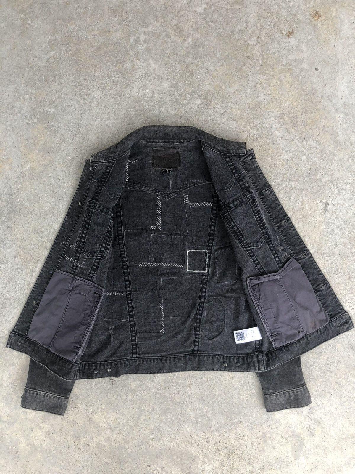 True Religion True Religion Denim Jacket Boro Patchwork Distressed Size US M / EU 48-50 / 2 - 10 Thumbnail