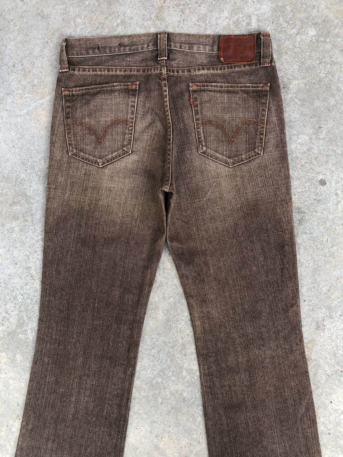 If Six Was Nine Levis 517 Flared Jeans Distressed Jeans Size US 34 / EU 50 - 8 Thumbnail