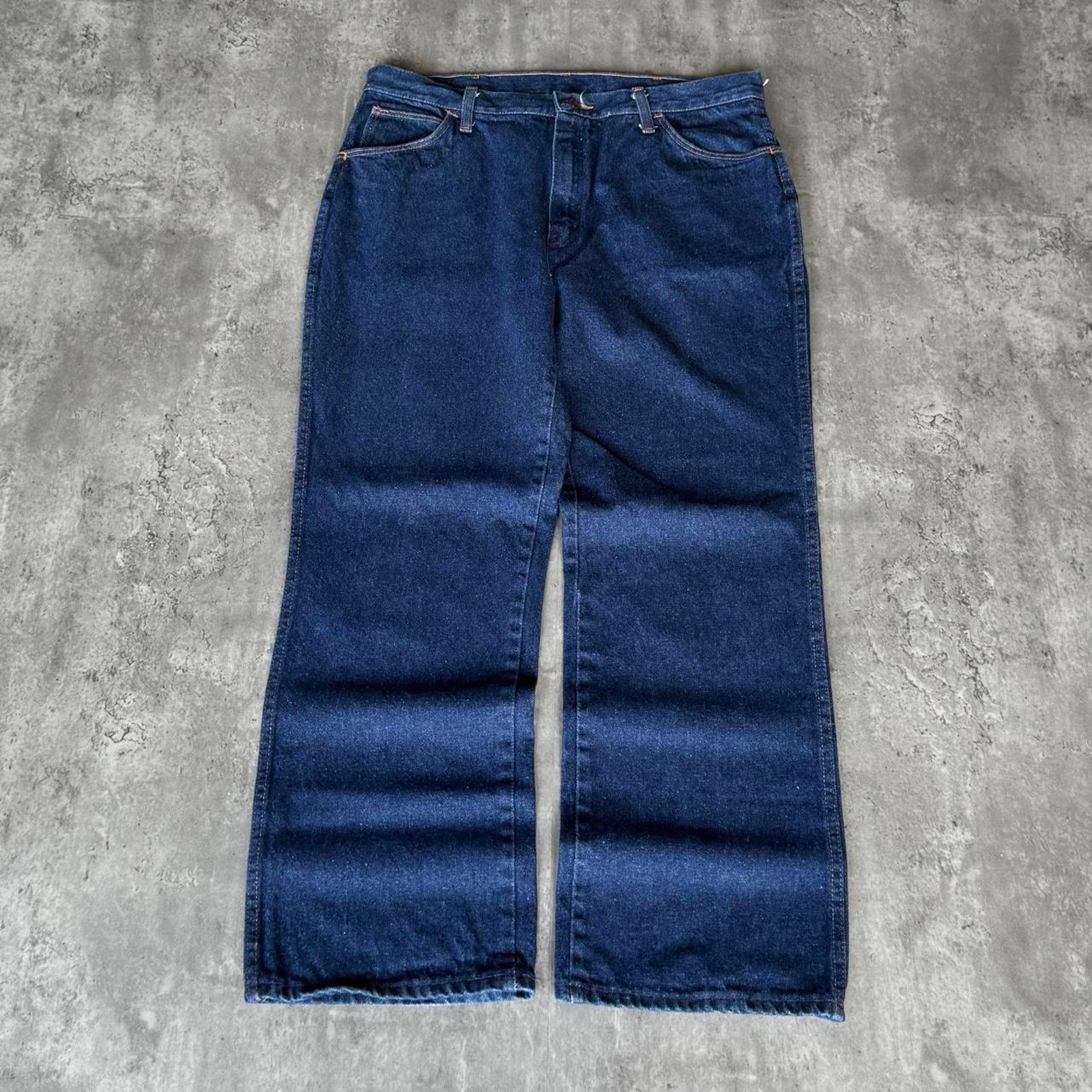 Levi's × Vintage USA Made Maverick Baggy Streetwear Skater Cyber Tech Jeans Size US 37 - 1 Thumbnail
