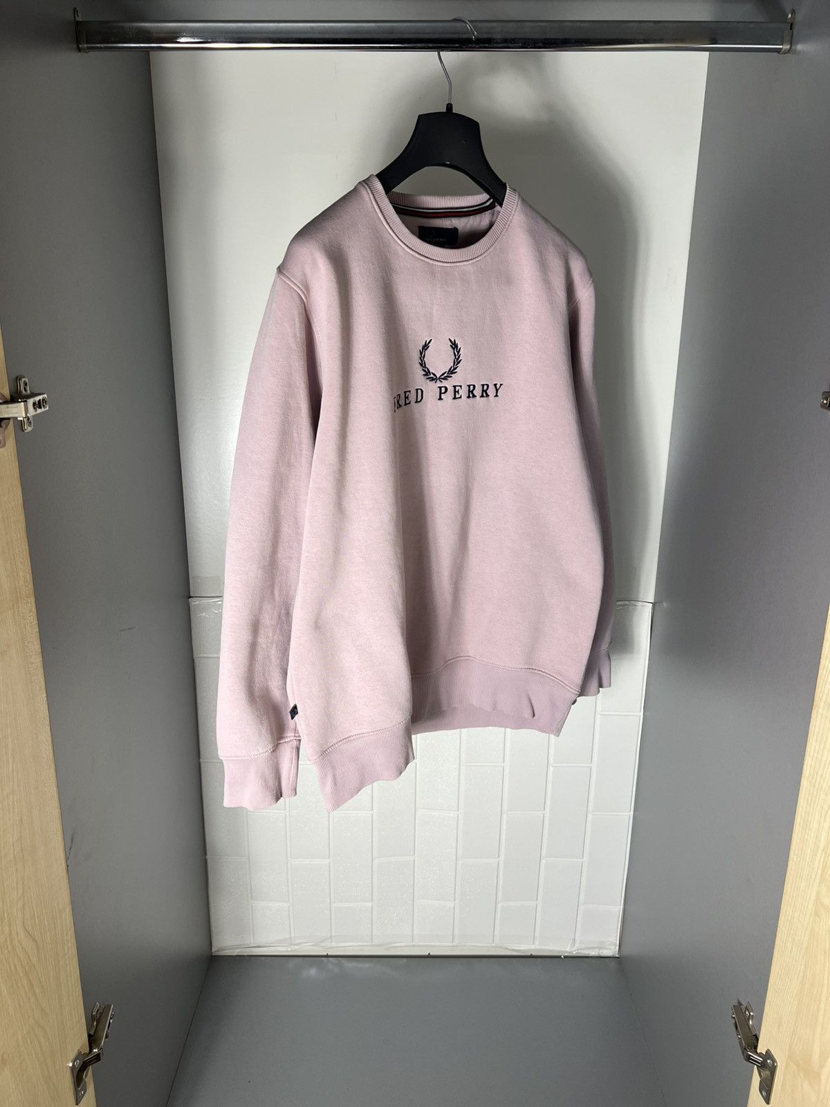 Fred Perry × Vintage VERY RARE FRED PERRY BIG LOGO SWEATSHIRT DESIGNER CASUAL Y2K Size US XL / EU 56 / 4 - 3 Thumbnail