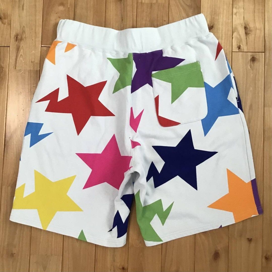Bape BAPE STA sweat shorts light grey a bathing ape star ★size XL Size US 36 / EU 52 - 2 Thumbnail