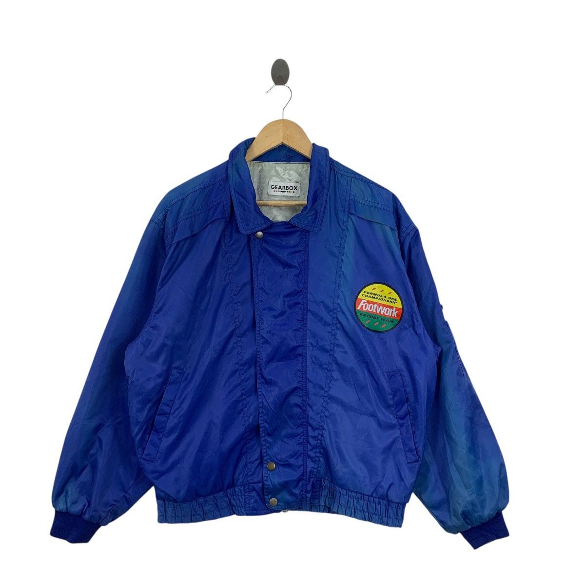 Vintage Vintage FOOTWORK PORSCHE FORMULA 1 Racing Team Jacket Coat Size US M / EU 48-50 / 2 - 4 Thumbnail