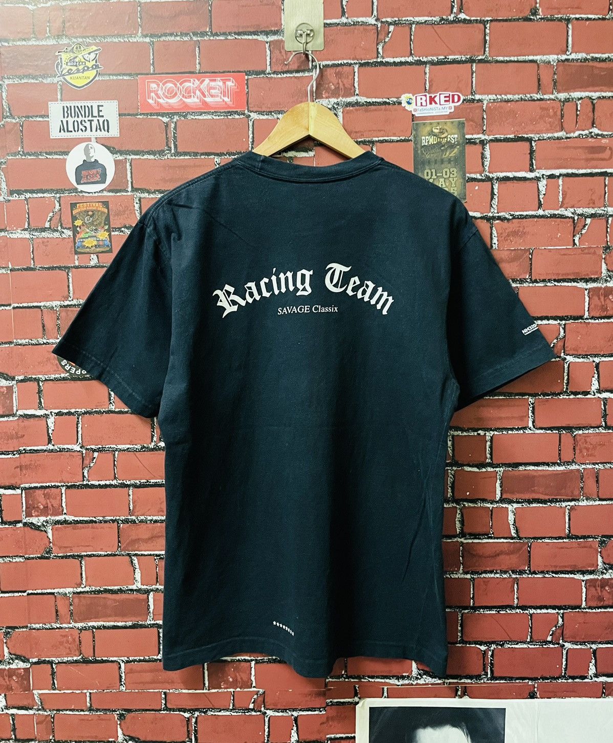 Neighborhood NEIGHBORHOOD RACING TEAM (SAVAGE CLASSIX ) TEE Size US M / EU 48-50 / 2 - 8 Thumbnail