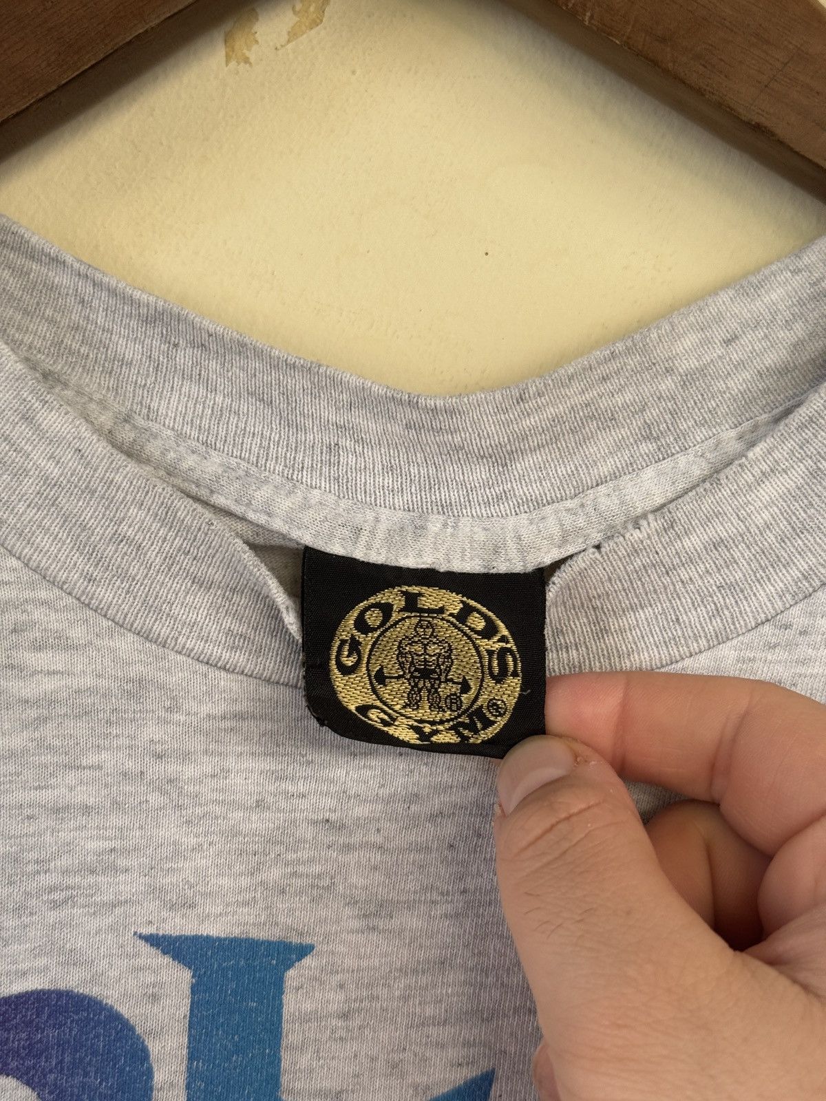 Vintage *RARE* GOLD’S GYM 90s 80s TEE BODYBUILDING TRAINING USA Size US XL / EU 56 / 4 - 7 Thumbnail