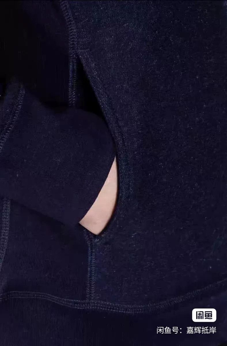 3sixteen Indigo Hooded Sweatshirt in Blue, Men's (Size M) — image 4 of 6