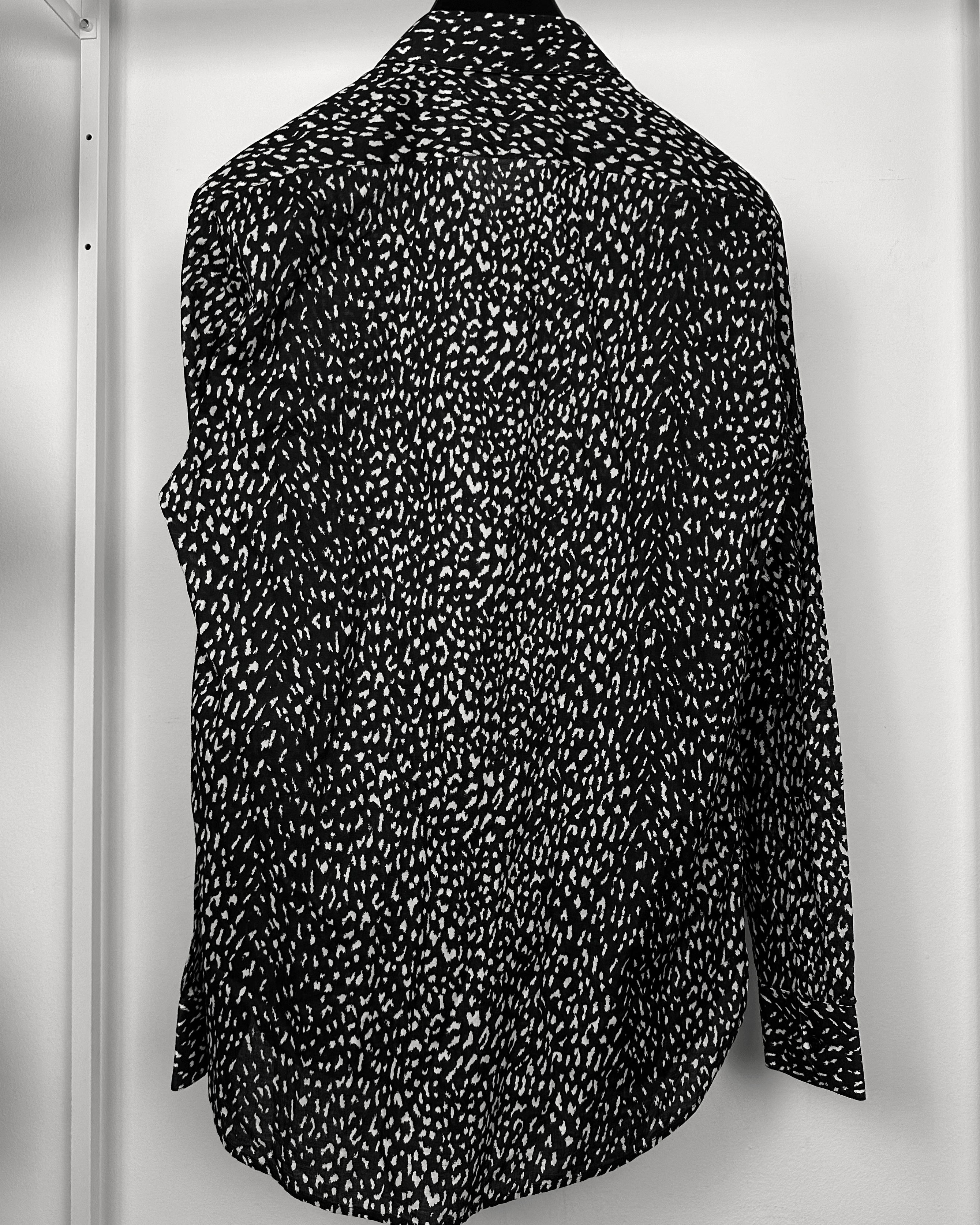 Saint Laurent Paris Saint Laurent Babycat Pattern Button Up Shirt Size US M / EU 48-50 / 2 - 6 Thumbnail