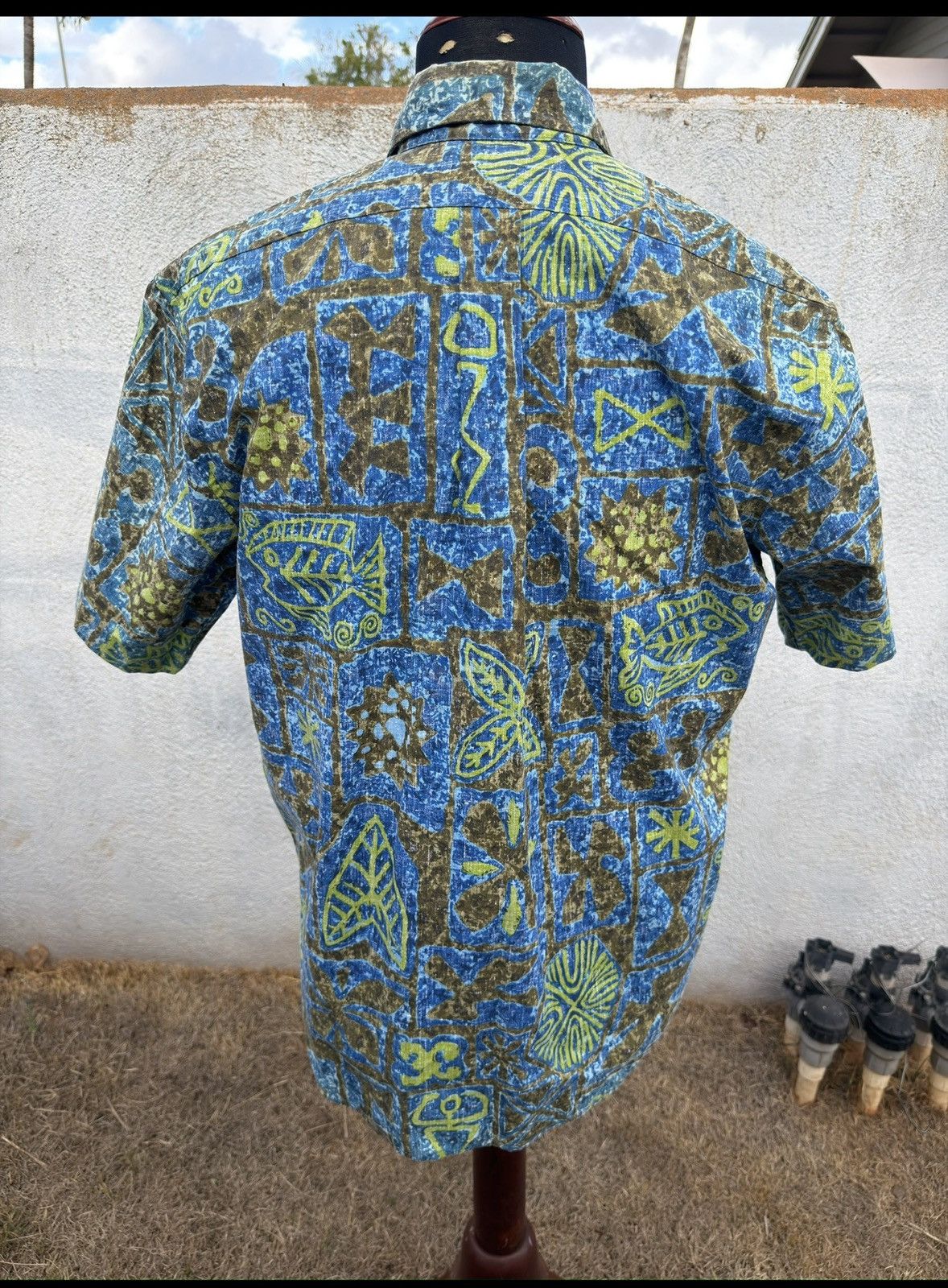 Reyn Spooner PreOwned Reyn Spooner Hawaiian Print Multicolored Men's L Size US L / EU 52-54 / 3 - 2 Thumbnail