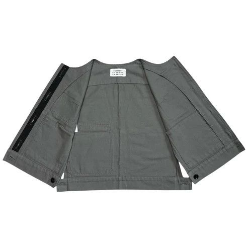 Maison Margiela Maison Margiela Cropped Button Work Vest - SS04 Size US S / EU 44-46 / 1 - 9 Thumbnail