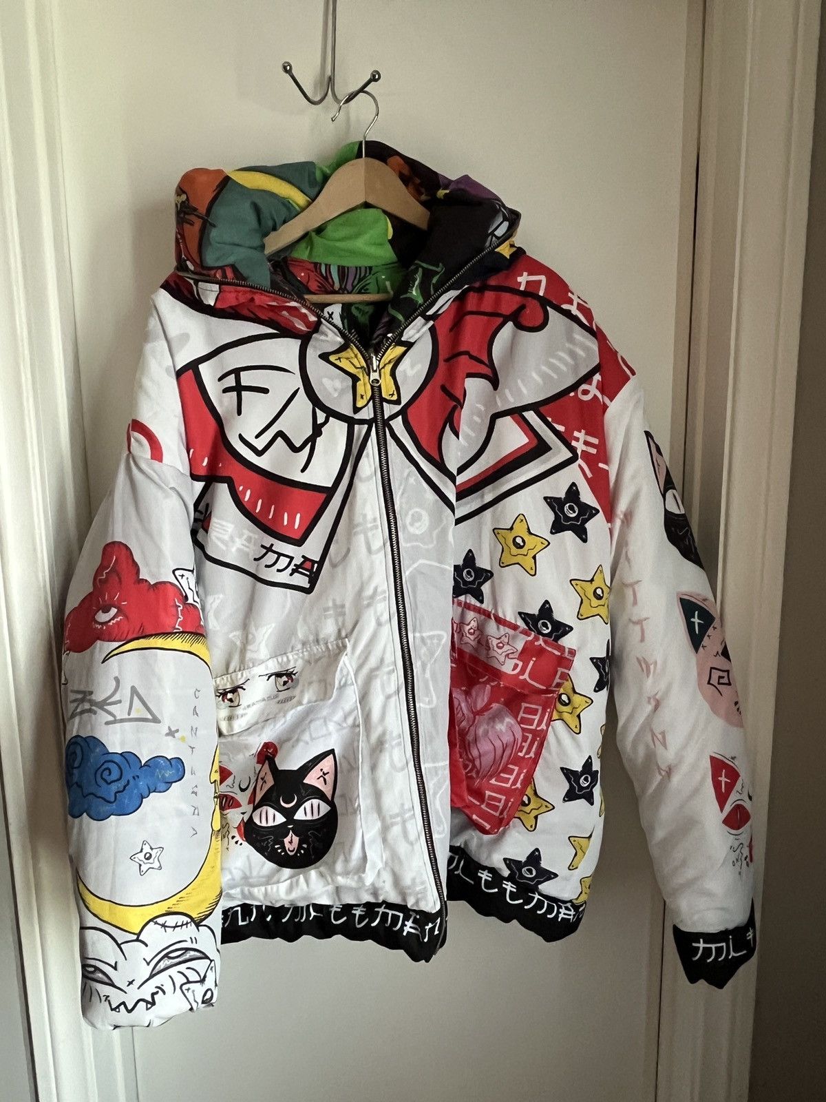 Other Dario Mittmann Reversible Neon Genesis Evangelion Jacket O/S Size US XXL / EU 58 / 5 - 2 Thumbnail
