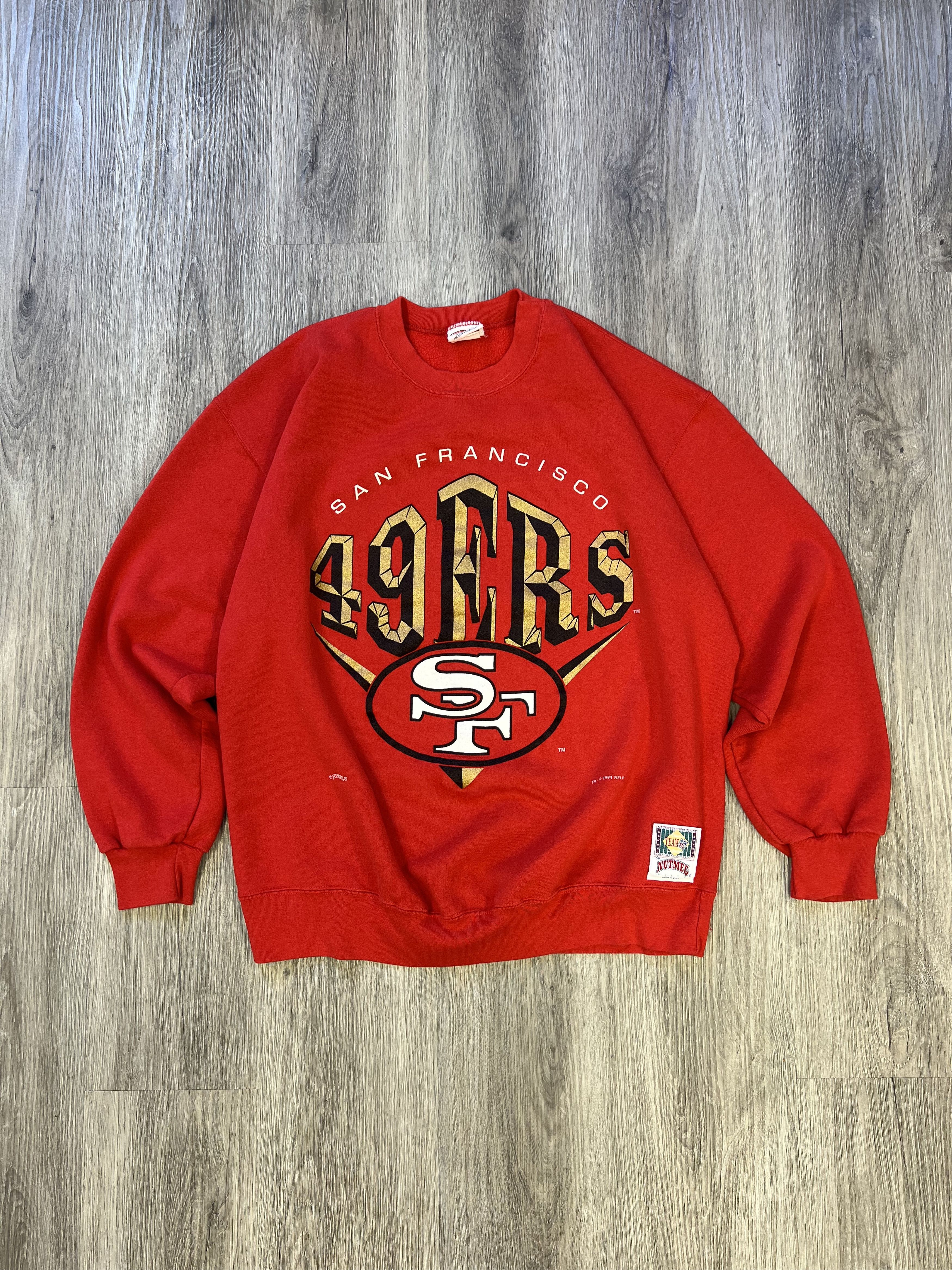 Vintage 1994 NFL San Francisco 49ers Crewneck Sweatshirt - Men's 2XL