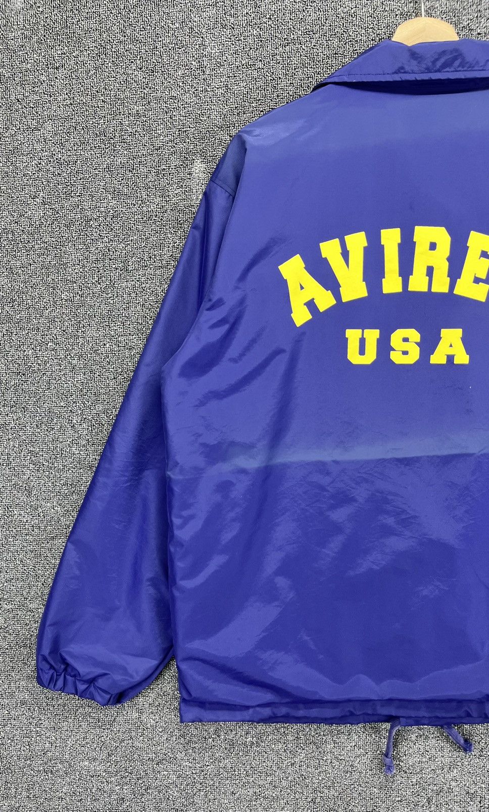 Avirex Vintage Avirex Spell Out Trashed Button Up Jacket Size US M / EU 48-50 / 2 - 3 Thumbnail