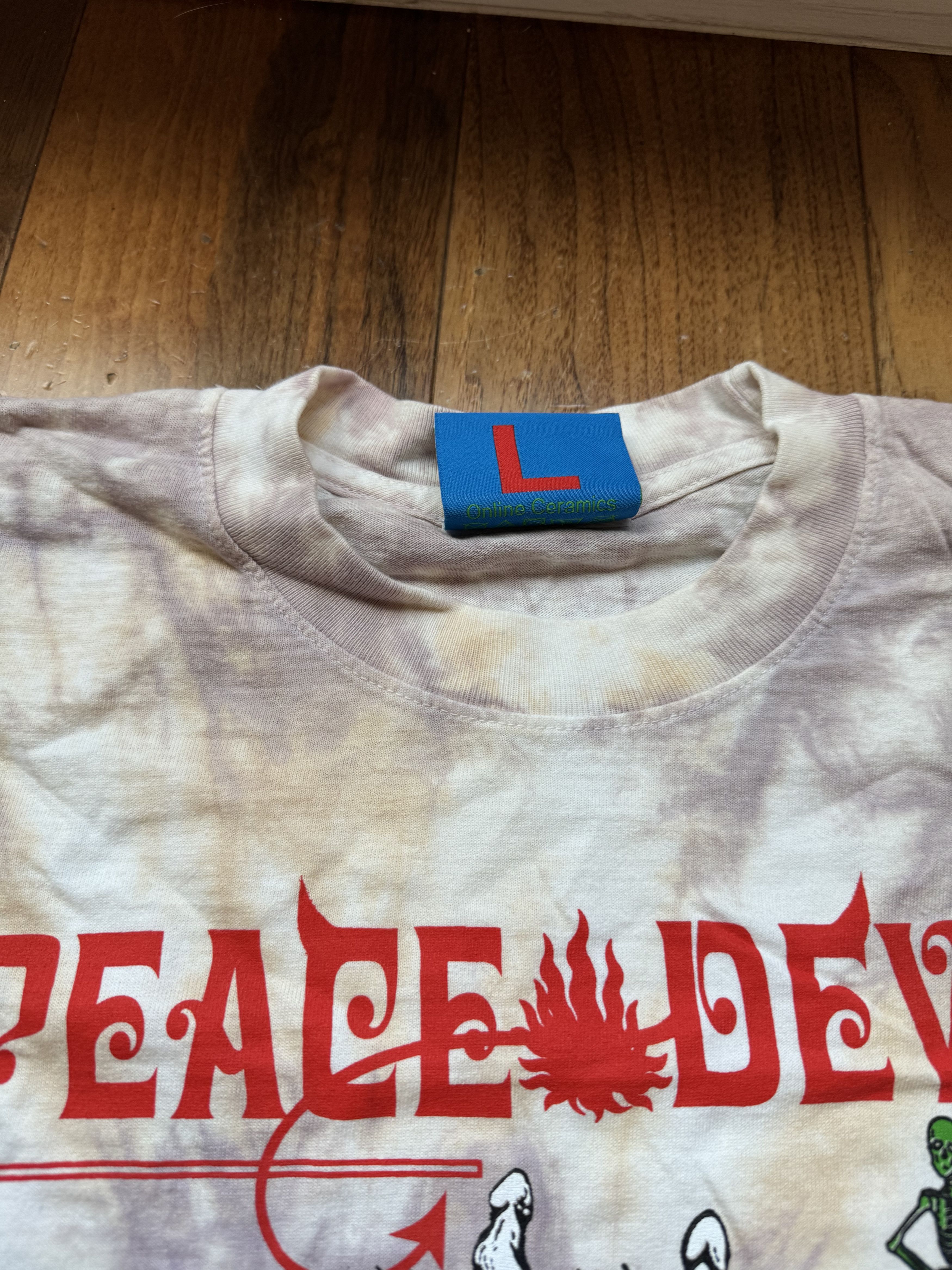 Online Ceramics Peace Devil Friend Of Mine T-shirt Size US L / EU 52-54 / 3 - 3 Thumbnail