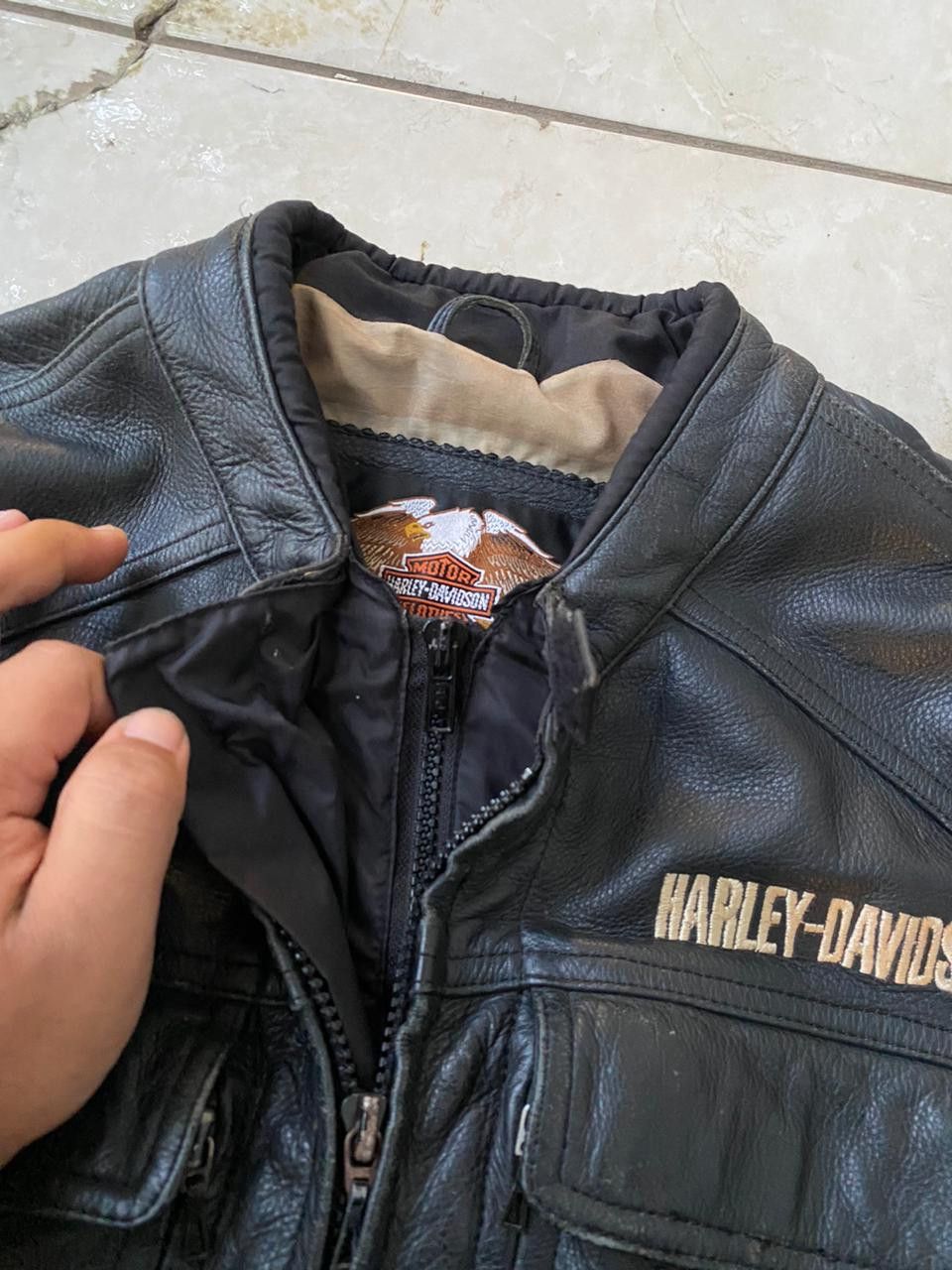 Harley Davidson Harley Davidson FXRG Series Leather Jacket Size US L / EU 52-54 / 3 - 7 Thumbnail
