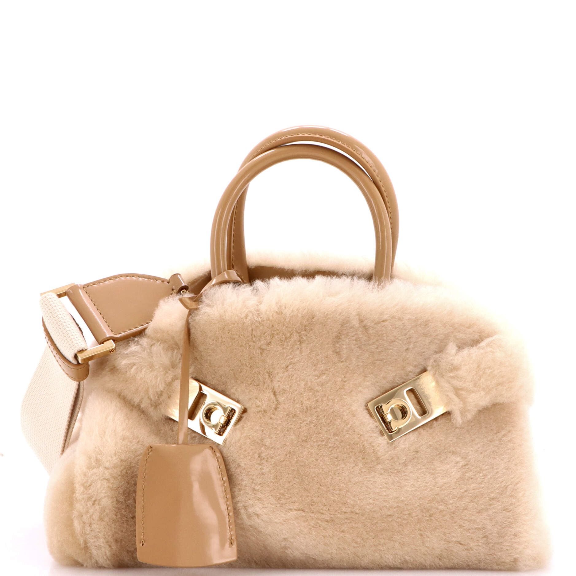 Salvatore Ferragamo Hug Top Handle Bag Size ONE SIZE - 1 Thumbnail