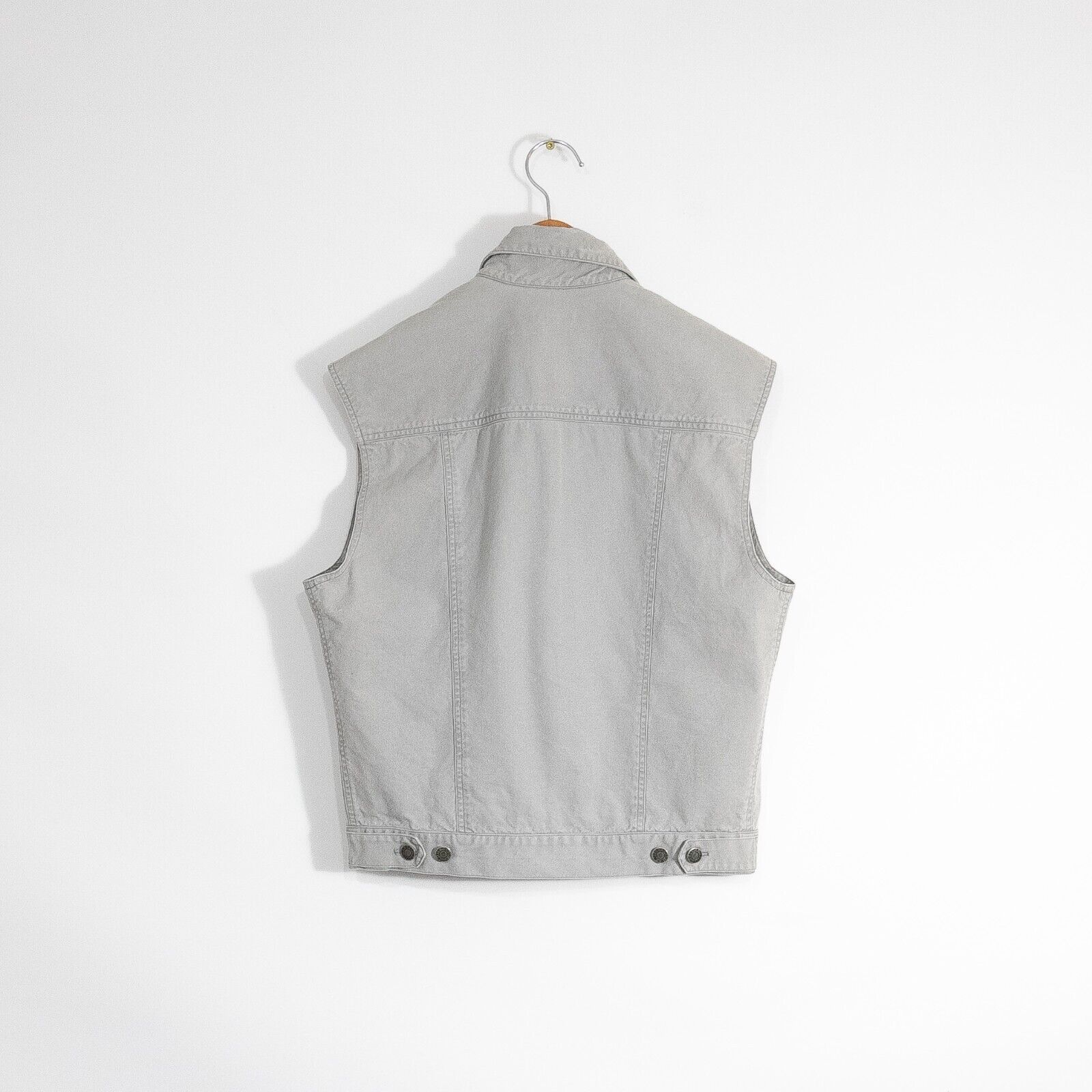 Calvin Klein × Vintage Vintage 90s Calvin Klein Canvas Vest Mens Medium - Grunge Size US M / EU 48-50 / 2 - 6 Thumbnail