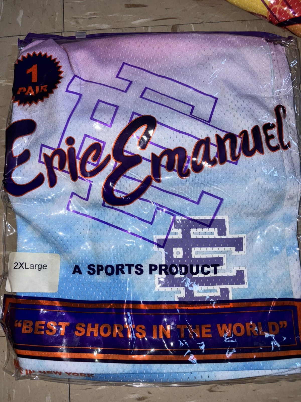 Eric Emanuel BRAND NEW ERIC EMANUEL CLOUDS XXL Size US 44 / EU 60 - 1 Thumbnail