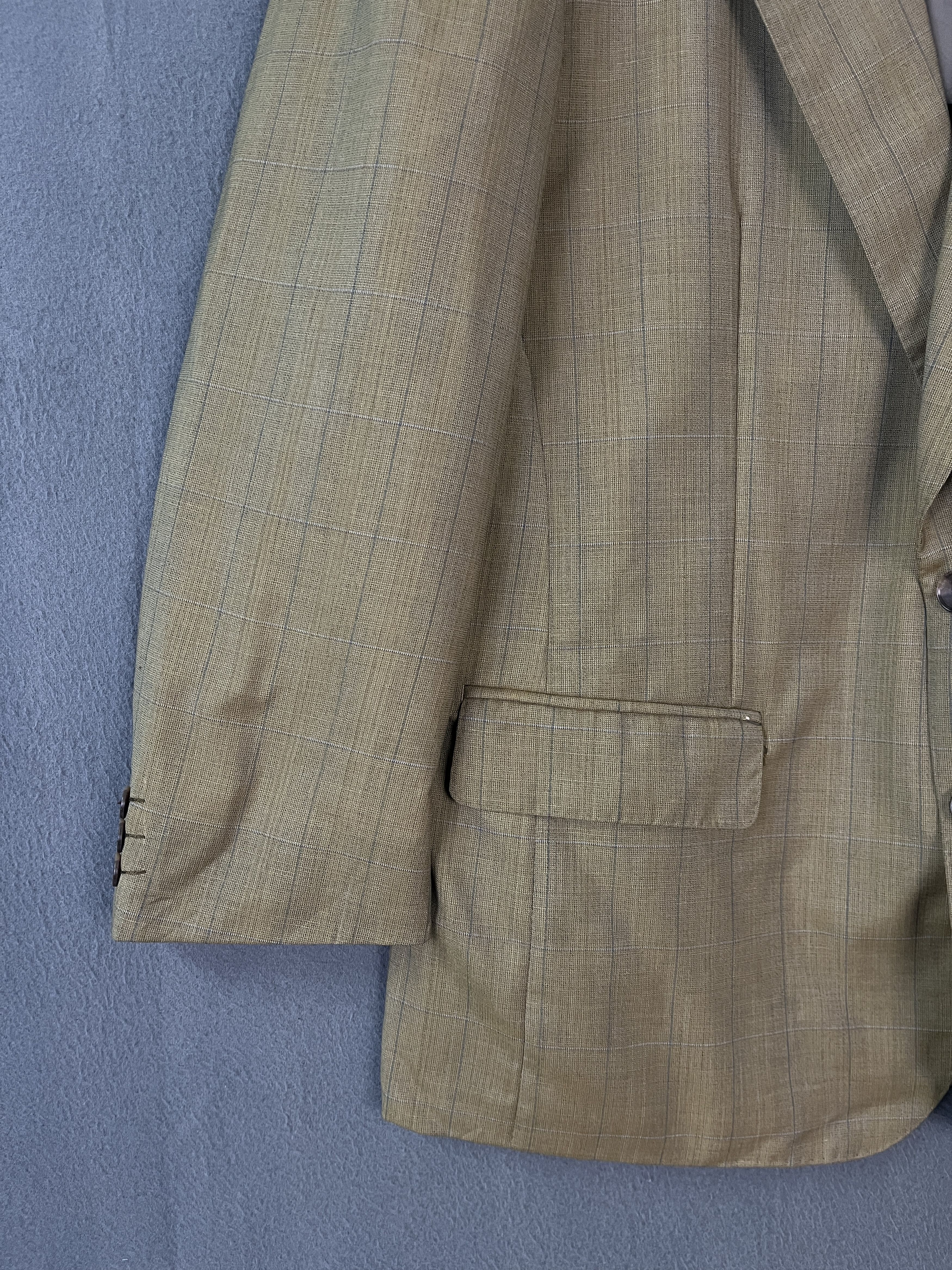 Balenciaga Balenciaga Paris Plaid Blazer Made in Japan Size 42R - 4 Thumbnail