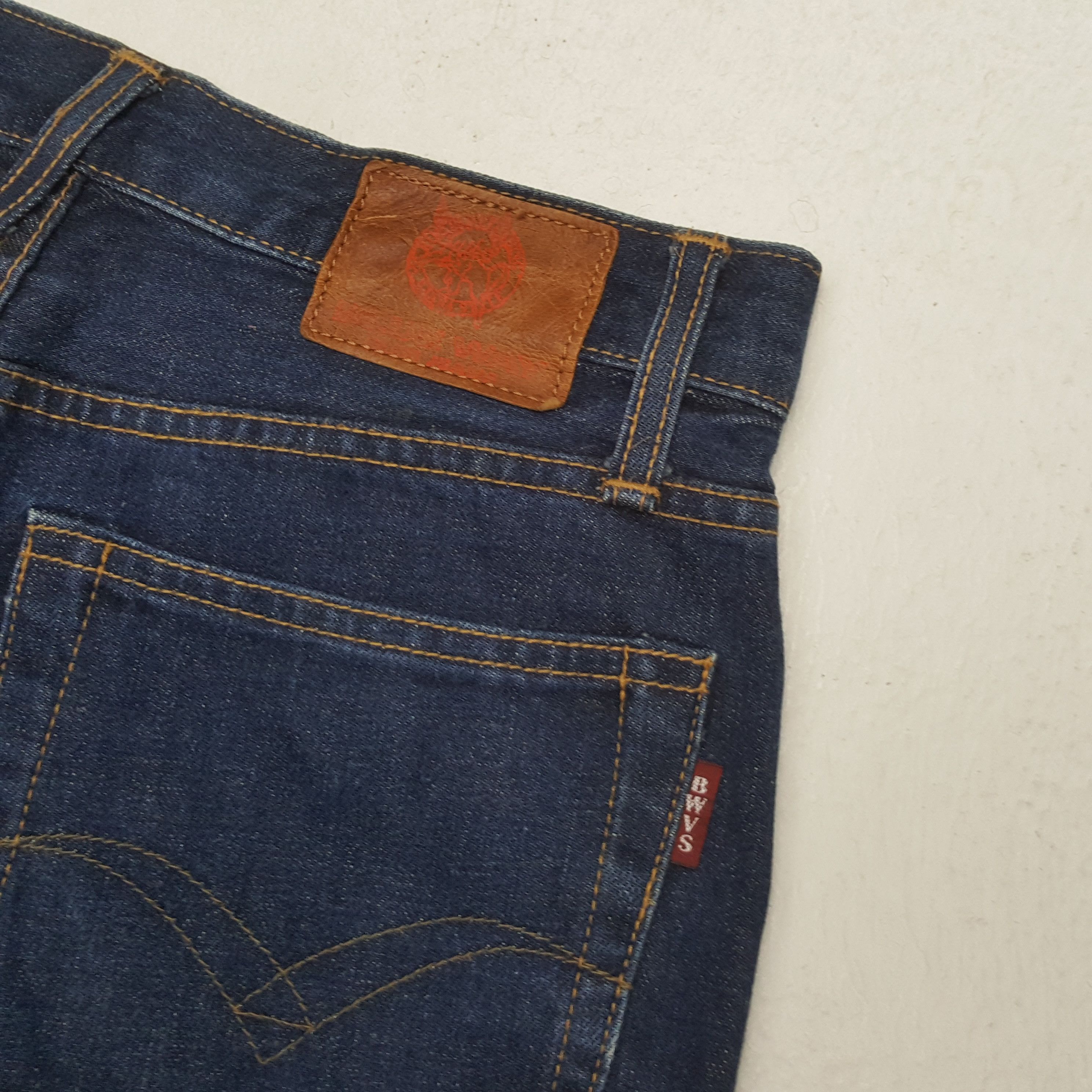Japanese Brand Blue Way Japanese Streetwear Style Jeans RR10 Size US 27 - 17 Thumbnail