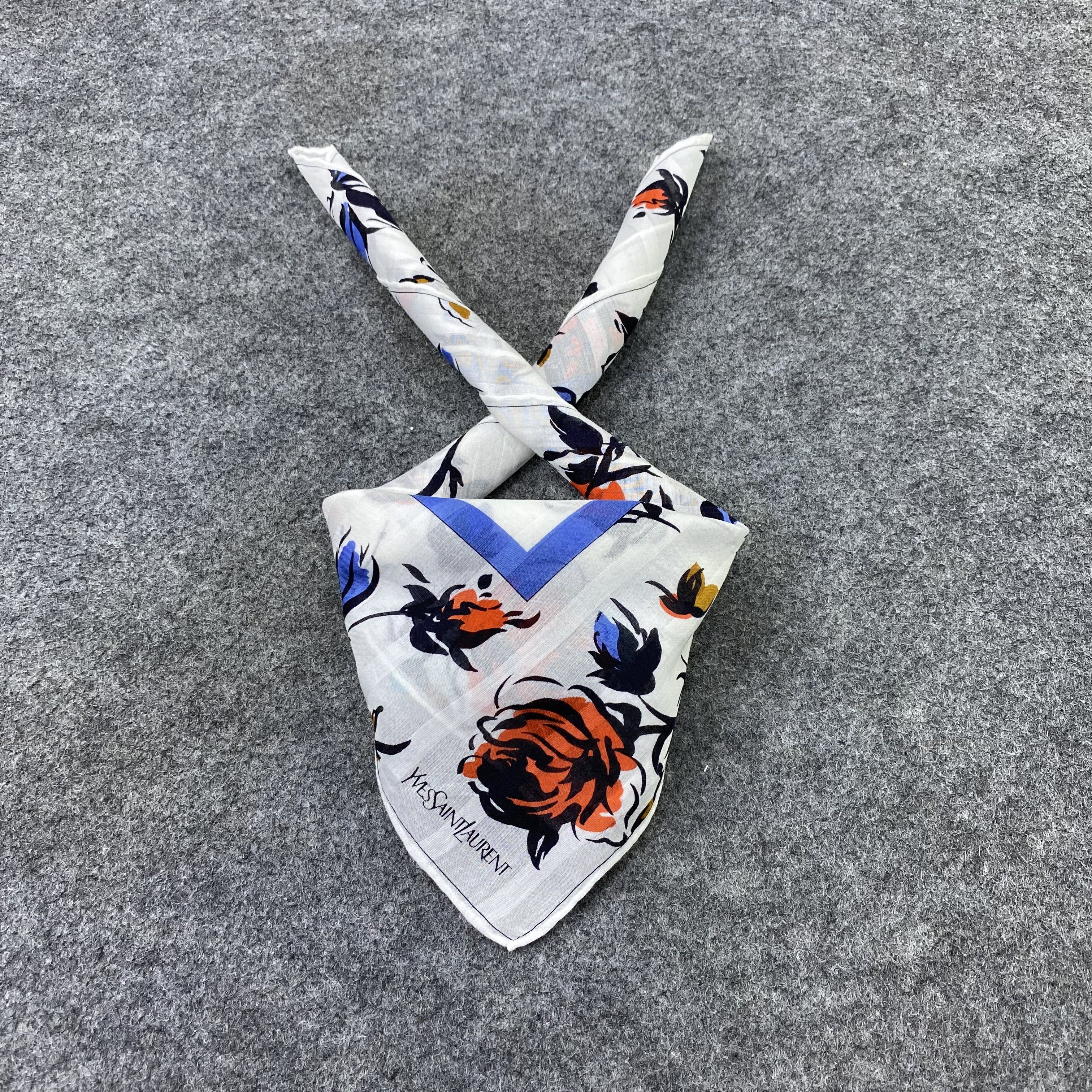 Yves Saint Laurent Handkerchief / Bandana /Neckerchief-B2126