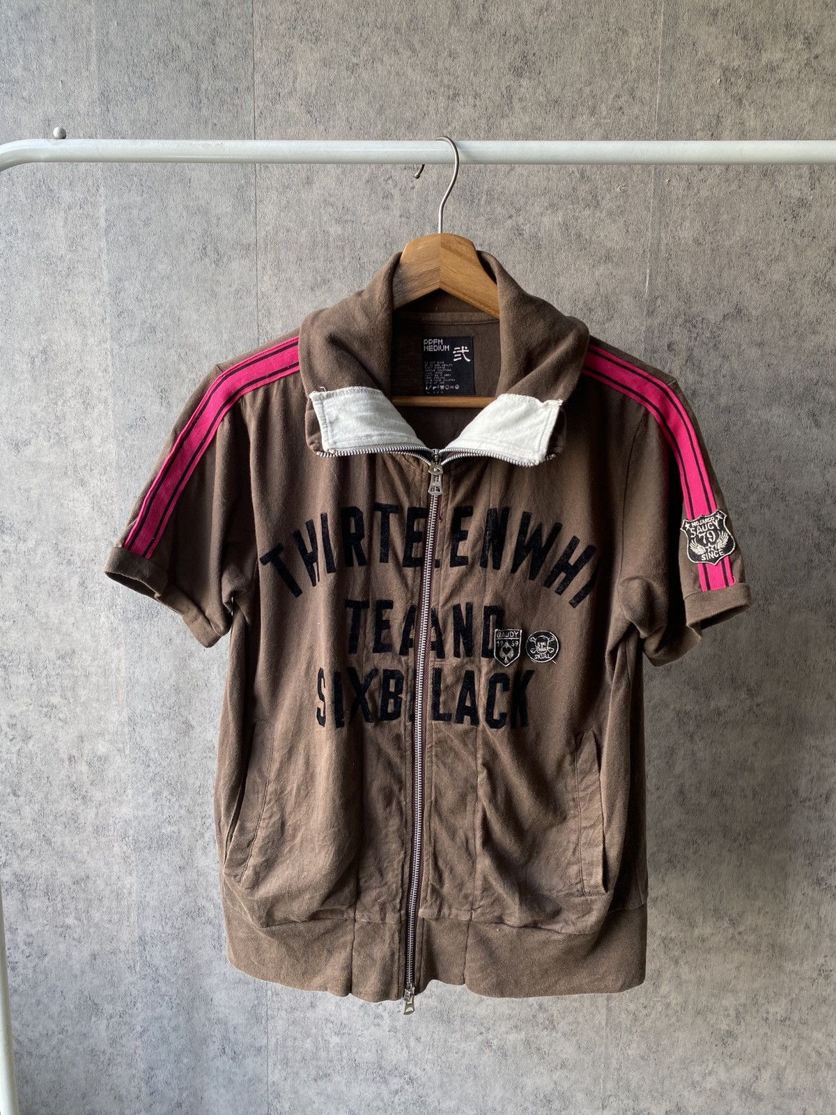 PPFM Japan Zipper Short Sleeve Jacket