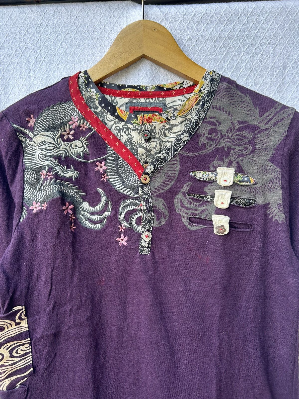 20471120 Japanese double layer archive shirt Size US S / EU 44-46 / 1 - 4 Thumbnail