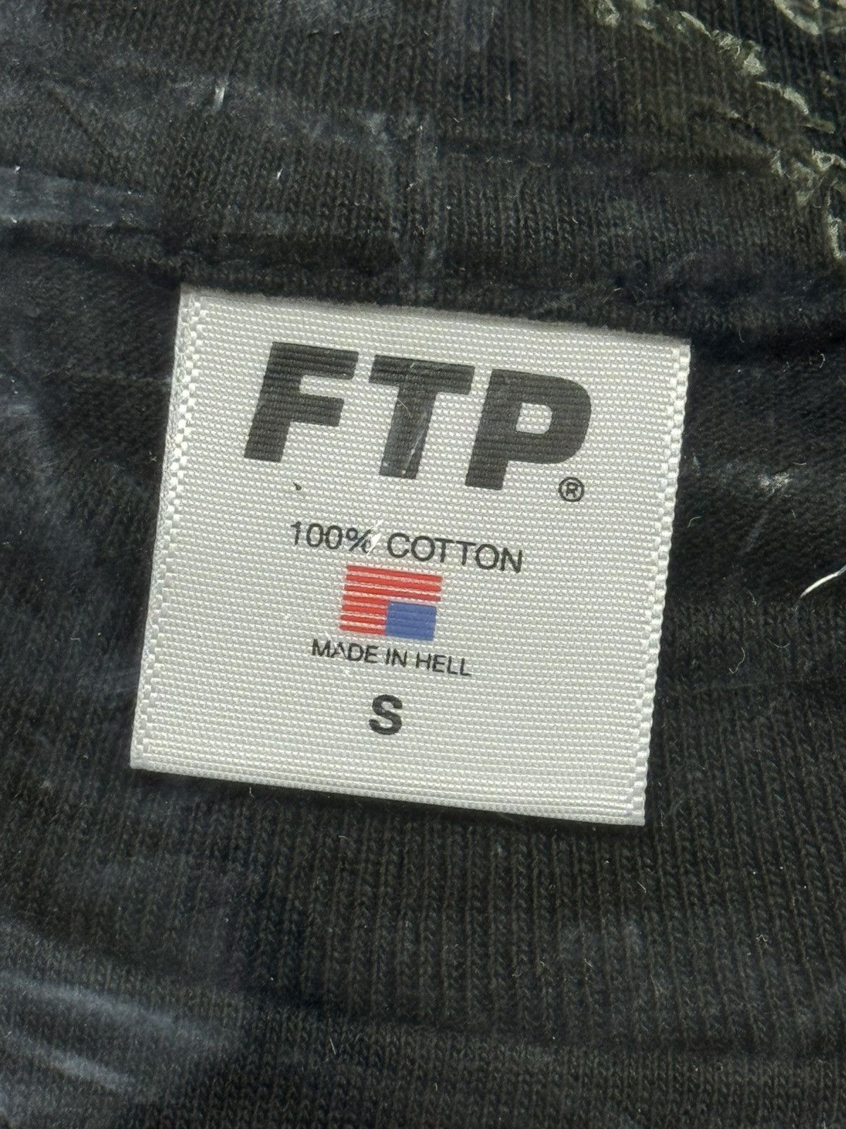 Fuck The Population Ss25 FTP Fuck The Population No Joke Tee(Black/S) Size US S / EU 44-46 / 1 - 5 Thumbnail