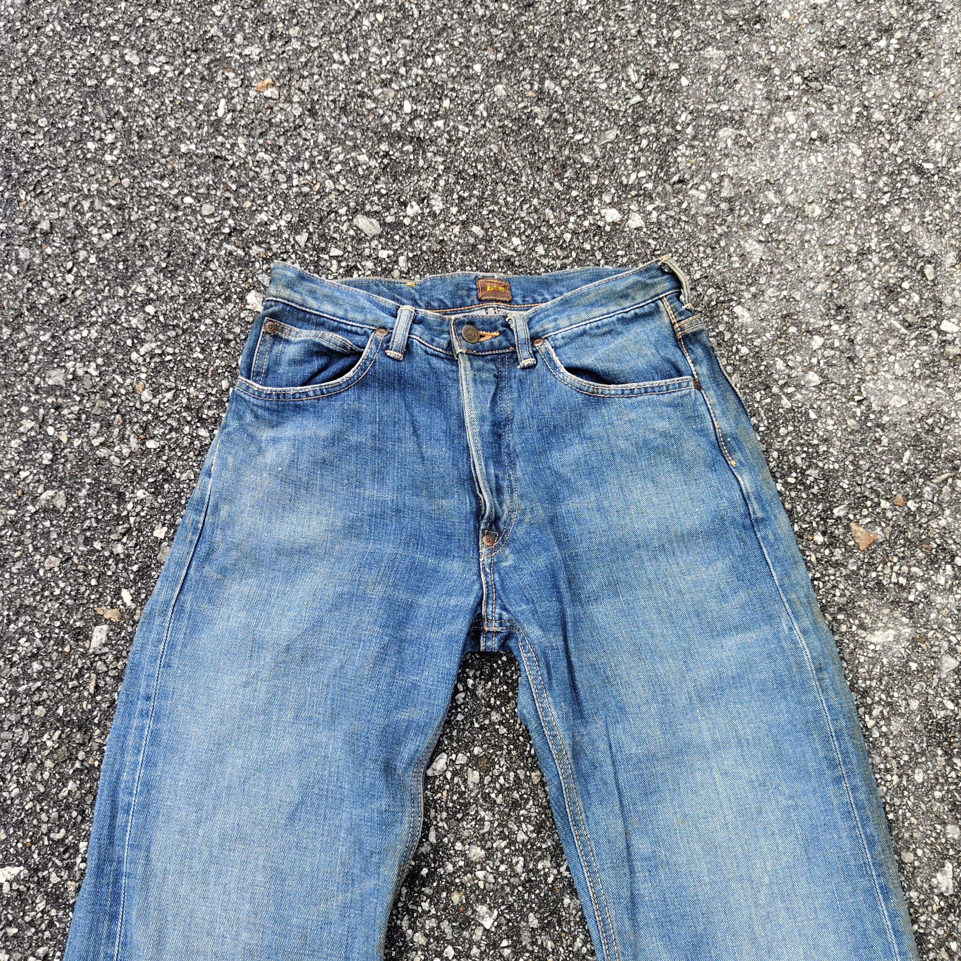 Lee Vintage 90s Lee Center Tag Selvedge Jean Size US 28 / EU 44 - 5 Thumbnail