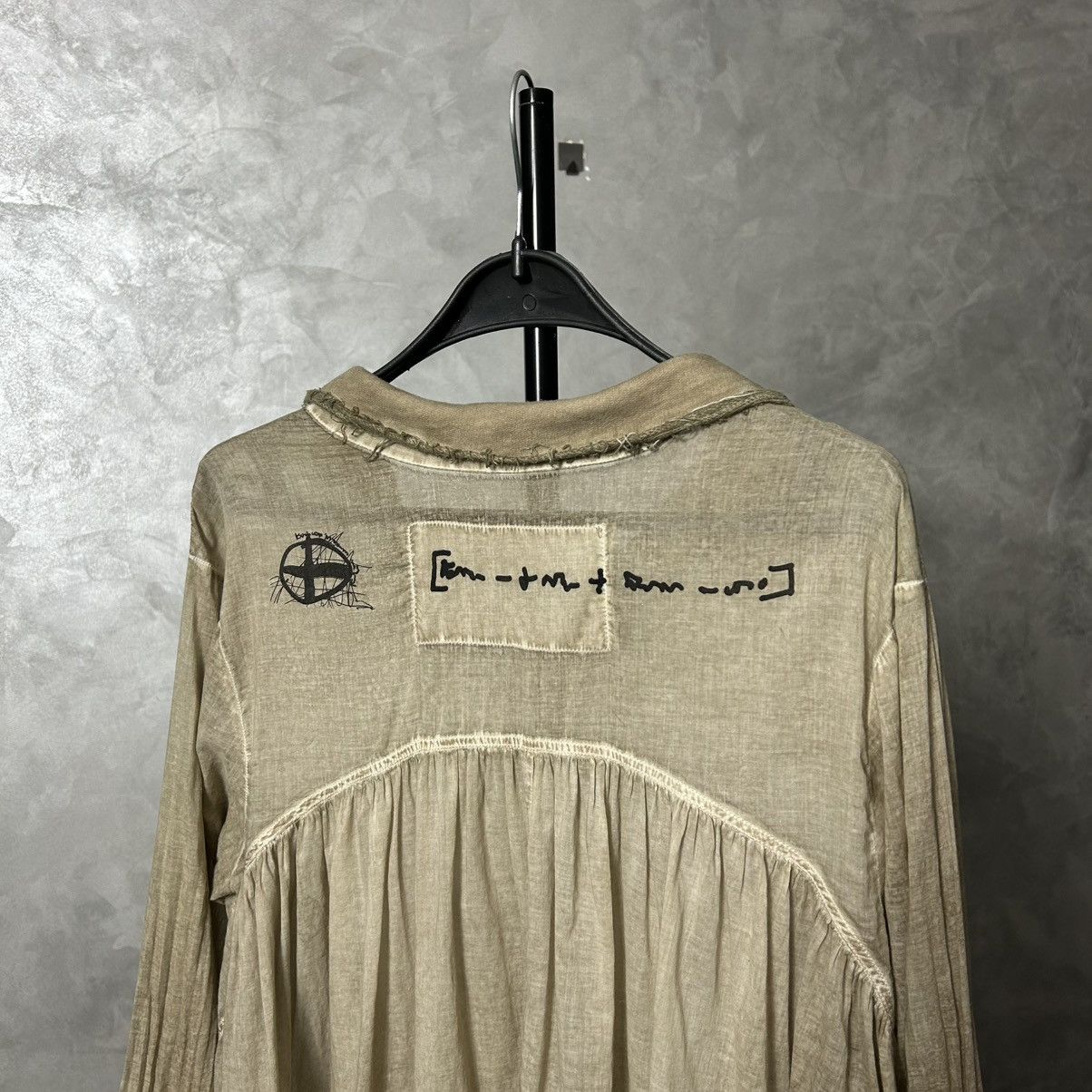 Rundholz Rundholz Avantgarde Button Front Shirt In Walnut Cloud Brown Size S / US 4 / IT 40 - 10 Thumbnail