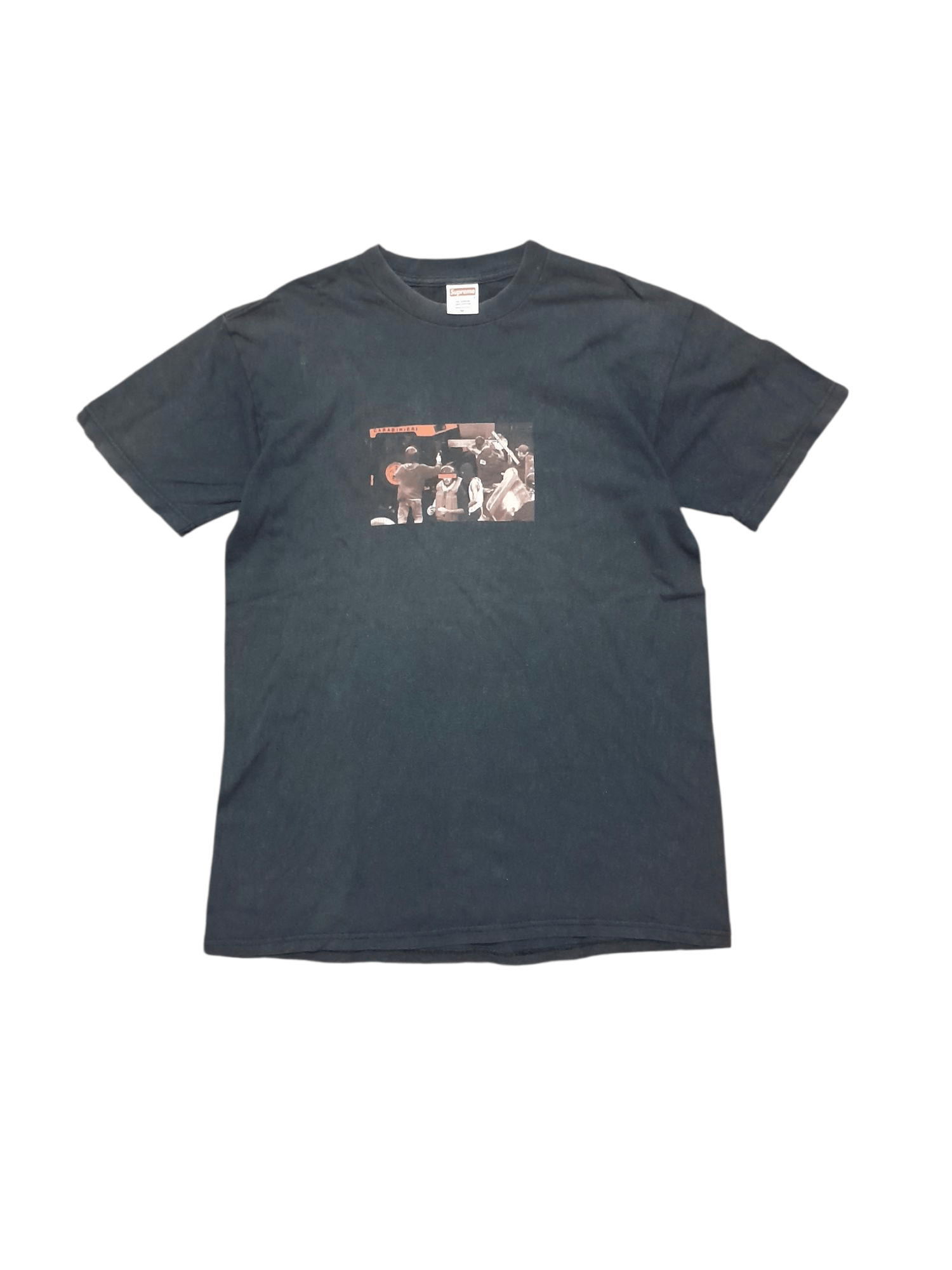Supreme Vintage supreme carabinier protest tee Size US M / EU 48-50 / 2 - 1 Thumbnail