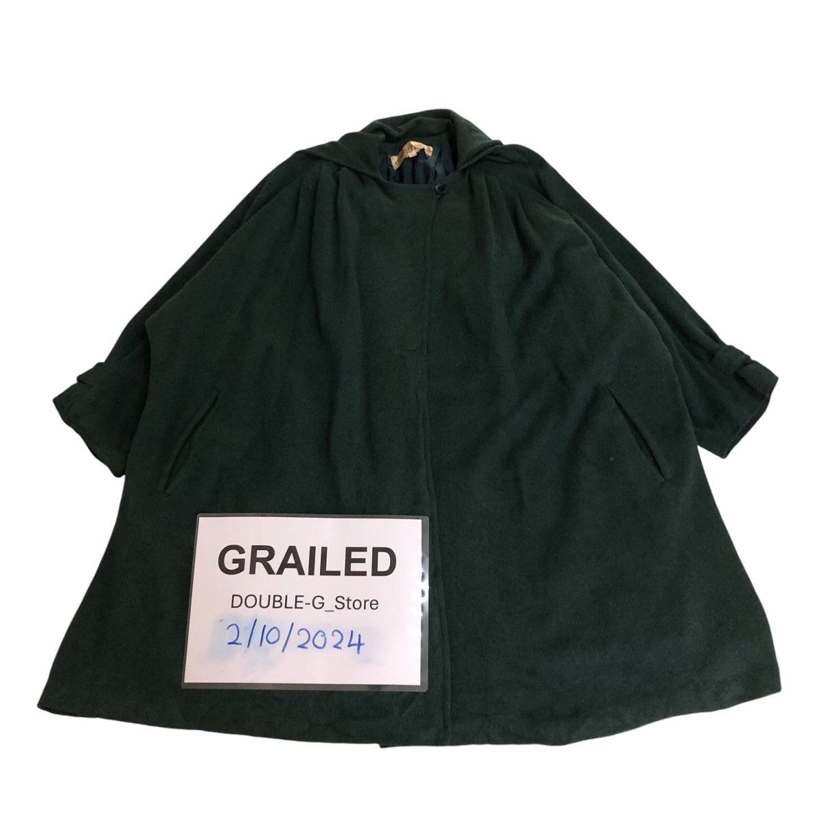 Designer 📌Vintage Long Jacket Oversized Christian Aujard Paris Size US M / EU 48-50 / 2 - 1 Thumbnail