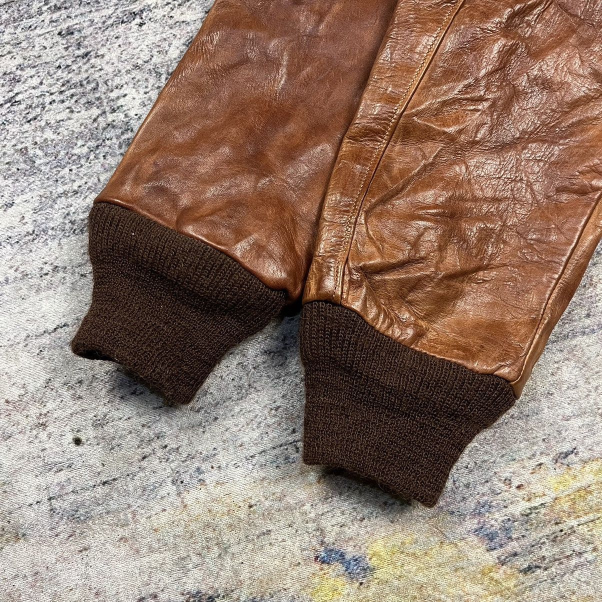Buzz Rickson's × The Real McCoy's × Toyo Enterprises Hand Aniline Wax Finished Type A-2 horsehide leather jacket Size US M / EU 48-50 / 2 - 10 Thumbnail