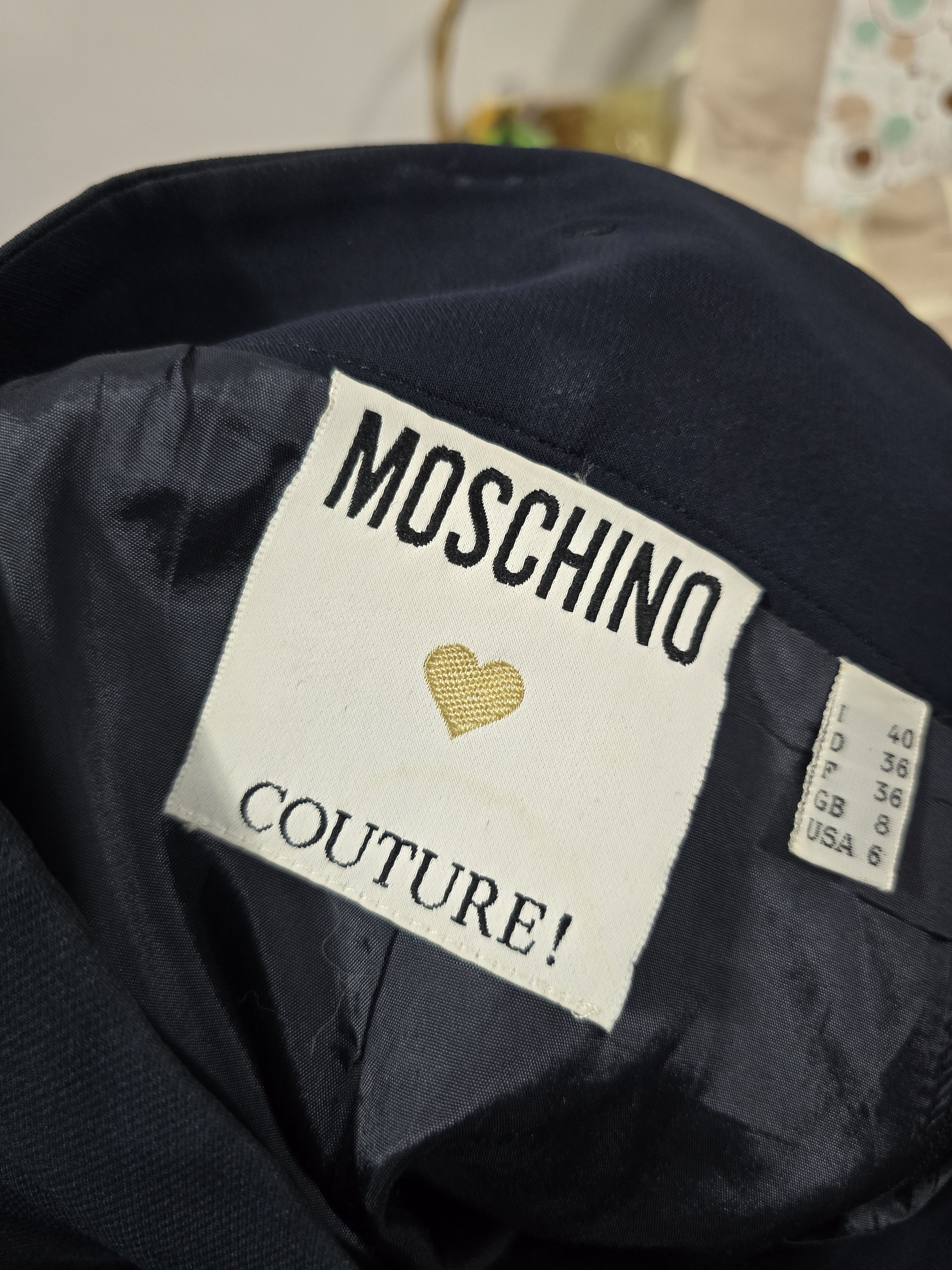Moschino × Vintage MOSCHINO skirt Women VINTAGE small Size 27" / US 4 / IT 40 - 2 Thumbnail