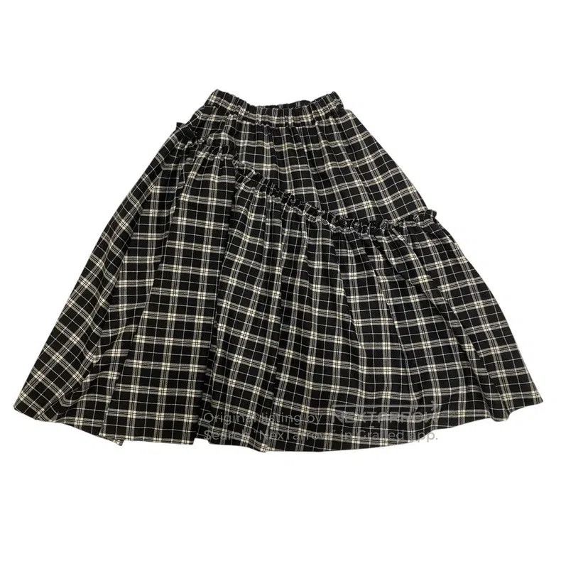 Comme des Garcons Comme Des Garcons size XS Wool checkered skirt Size 23" - 3 Thumbnail