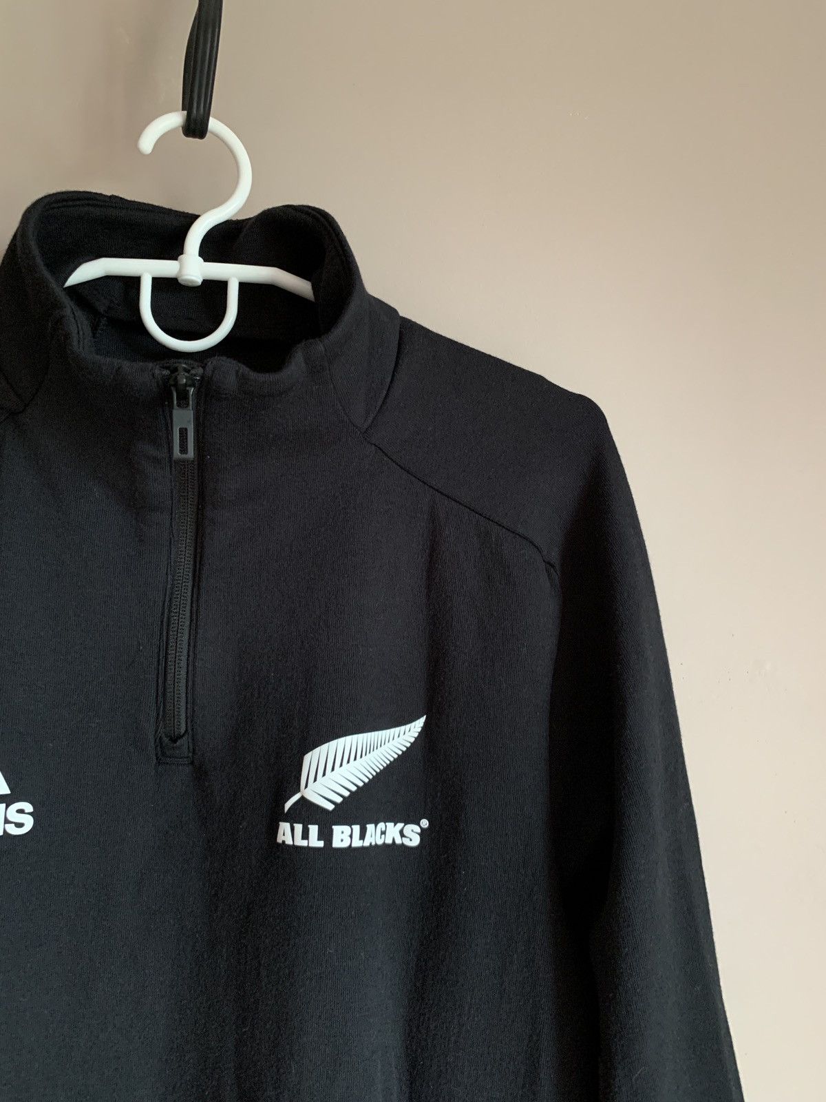 Adidas All Blacks New Zealand Rugby Union Sweatshirt Adidas Sz M Size US M / EU 48-50 / 2 - 4 Thumbnail