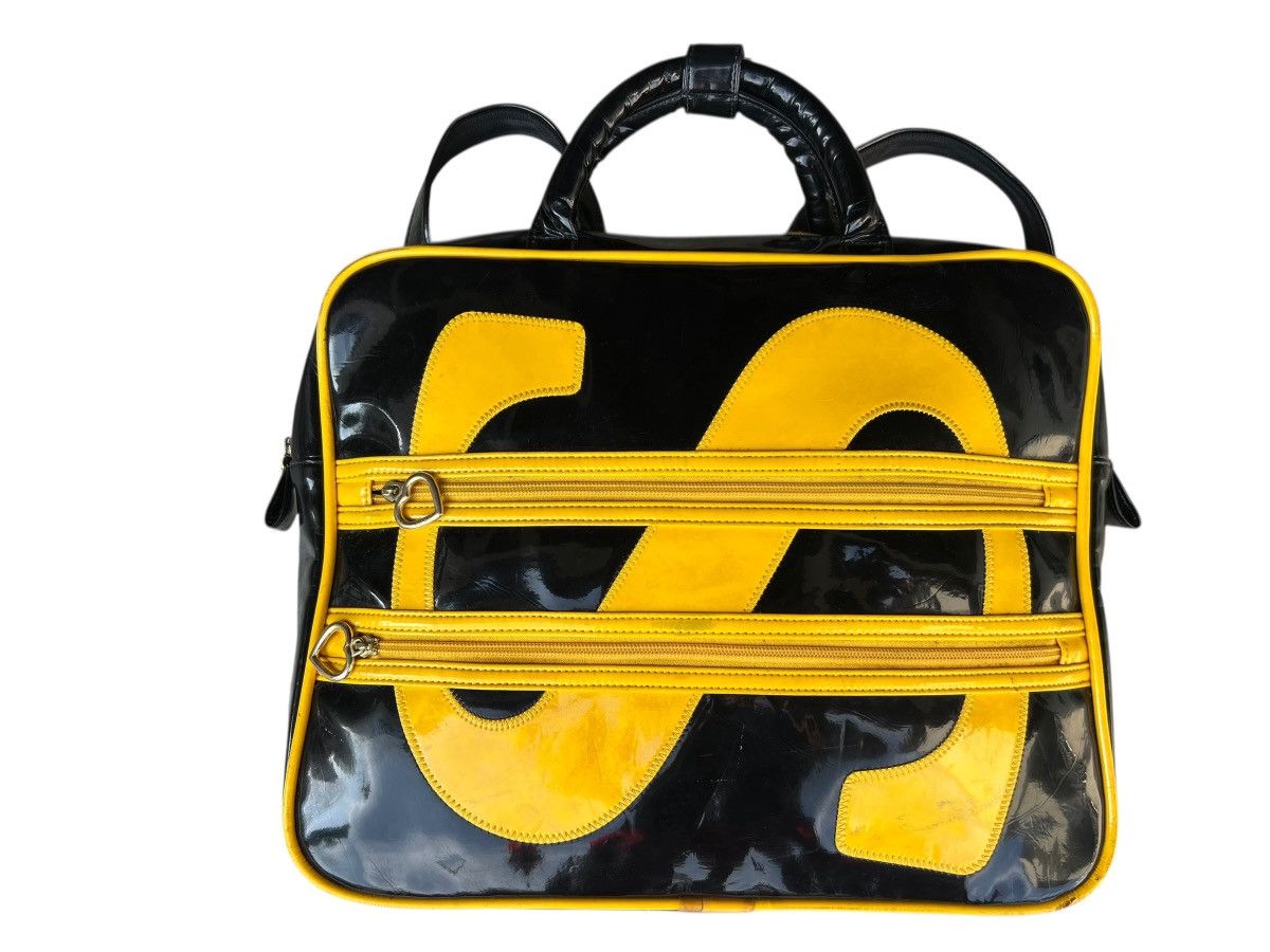 Moschino Vintage Moschino Big $ Logo 2 Way Backpack Size ONE SIZE - 5 Thumbnail