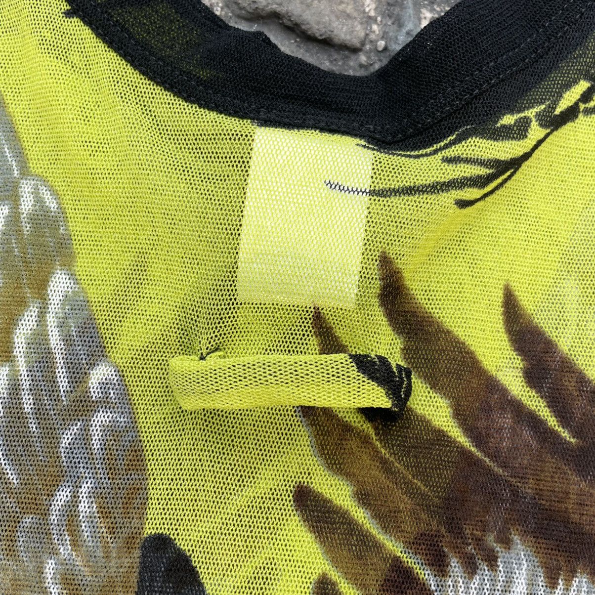 Jean Paul Gaultier JEAN PAUL GAULTIER SOLEIL EAGLE HAWK MESH TANK TOP Size L / US 10 / IT 46 - 7 Thumbnail
