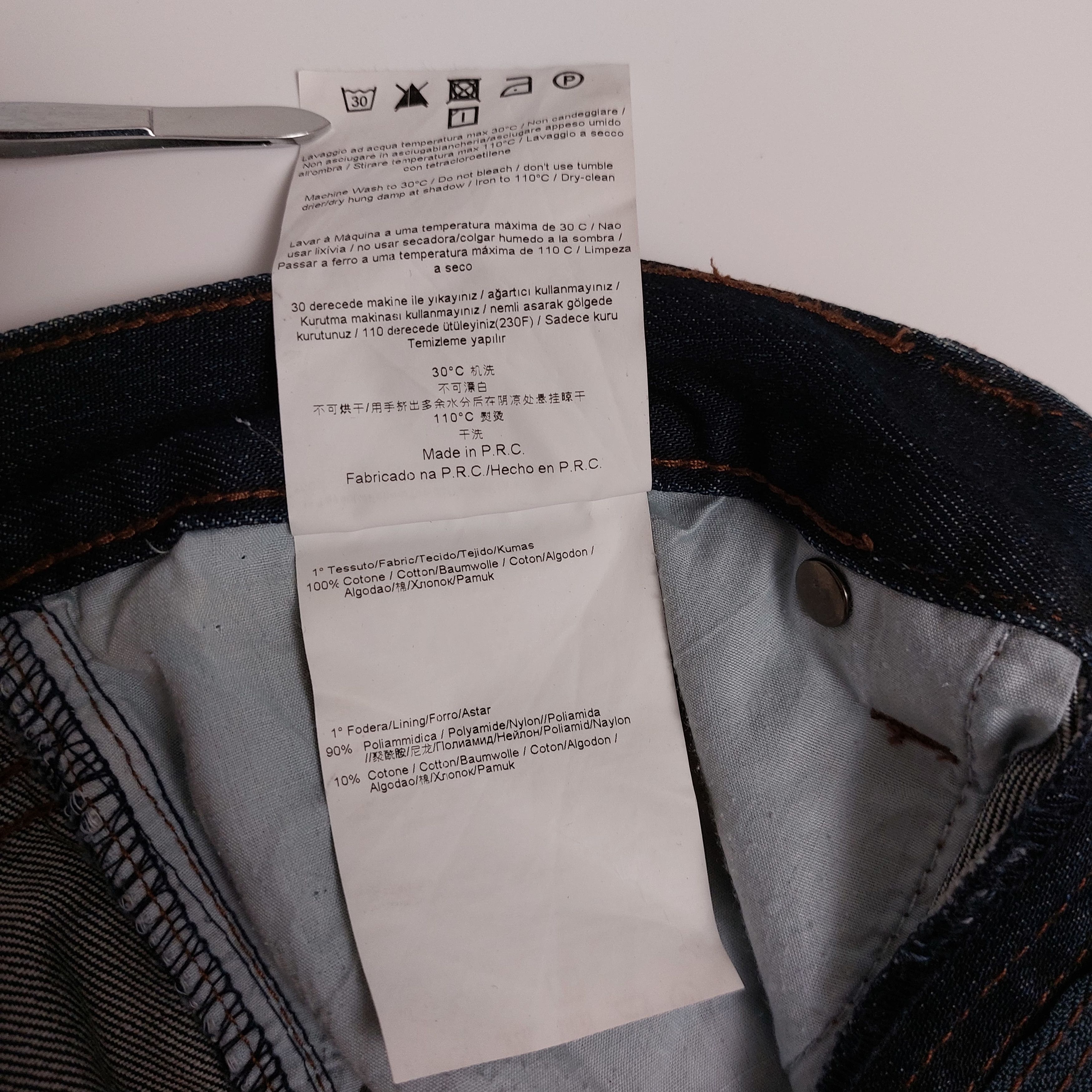 Versace Vintage Versace Regular Fit Jeans Size US 34 / EU 50 - 13 Thumbnail