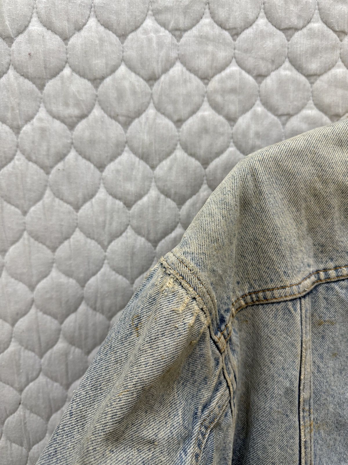 Levi's 🔥🔥💥STEALS VTG LEVIS SHERPA DISTRESSED JACKET Size US M / EU 48-50 / 2 - 19 Thumbnail