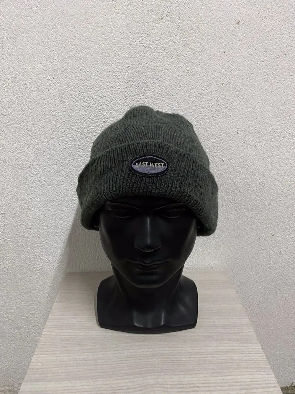 Japanese Brand × Vintage East West Small Logo Beanie Hat Size ONE SIZE - 2 Thumbnail