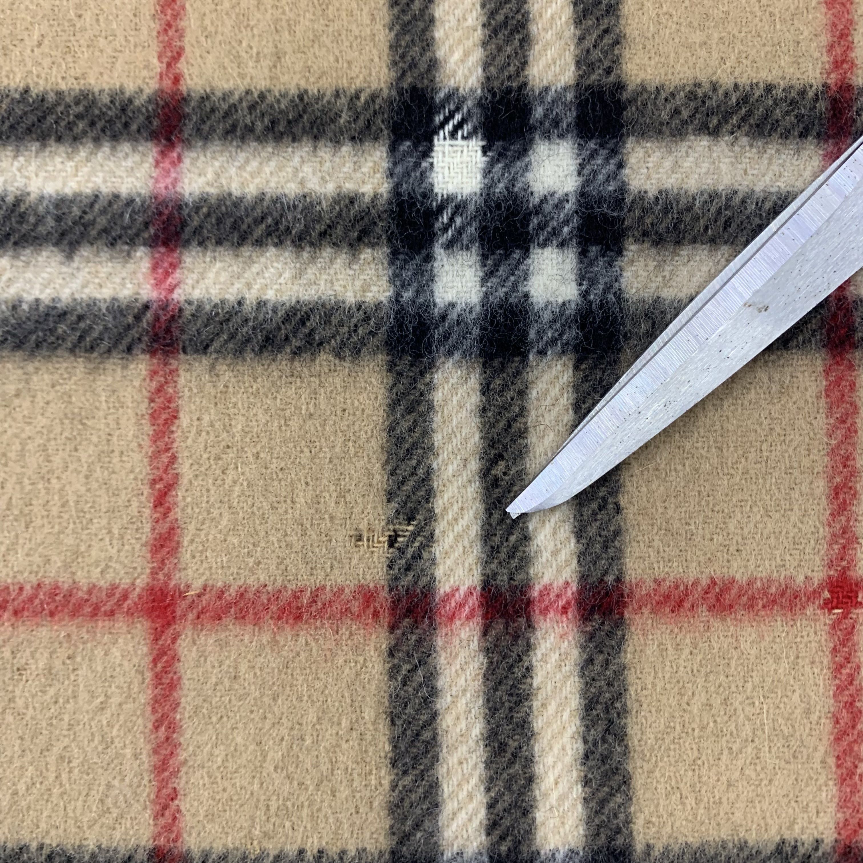 Burberry Burberry Scarf Wool Muffler Neck Wrap BL9314 Size ONE SIZE - 7 Thumbnail