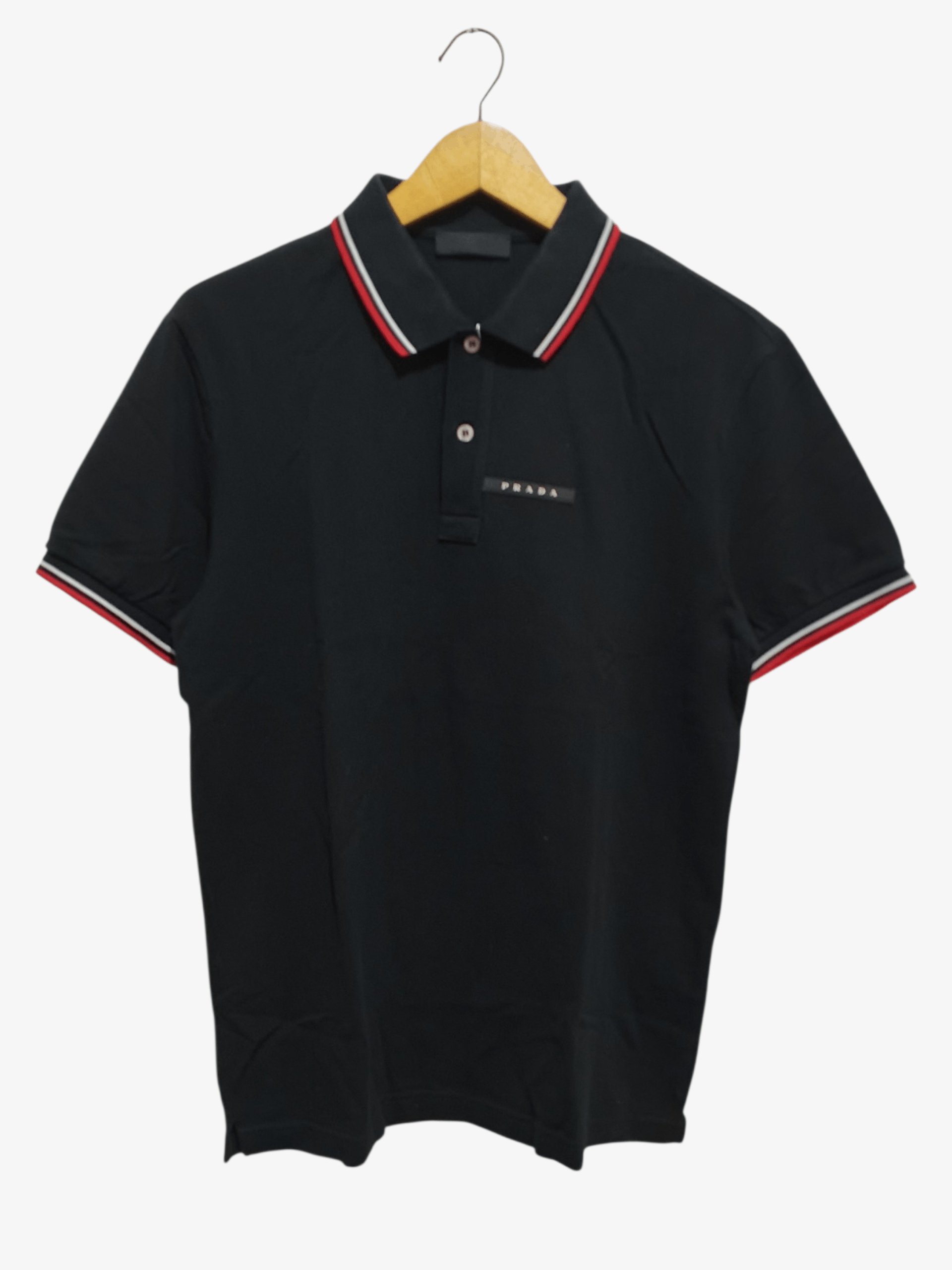 Prada PRADA PIQUET SHORT SLEEVE POLO Size US L / EU 52-54 / 3 - 1 Thumbnail