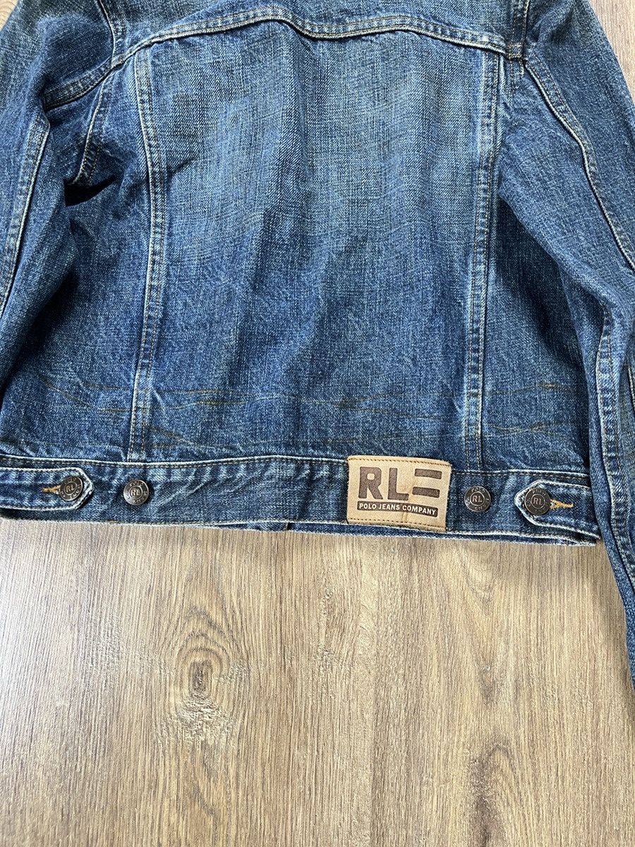 Polo Ralph Lauren × Vintage ➕ distressed polo jeans Ralph Lauren trucker denim jacket Size S / US 4 / IT 40 - 7 Thumbnail