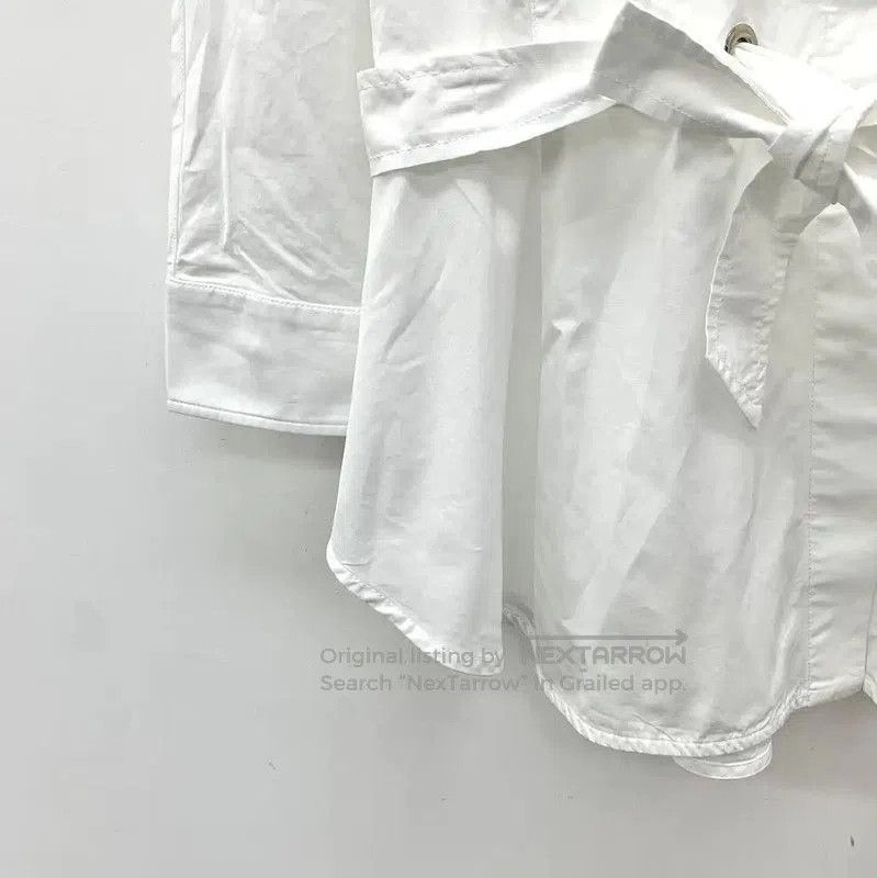 Max Mara MaxMara White Cotton Women's Dress . Size XS / US 0-2 / IT 36-38 - 4 Thumbnail