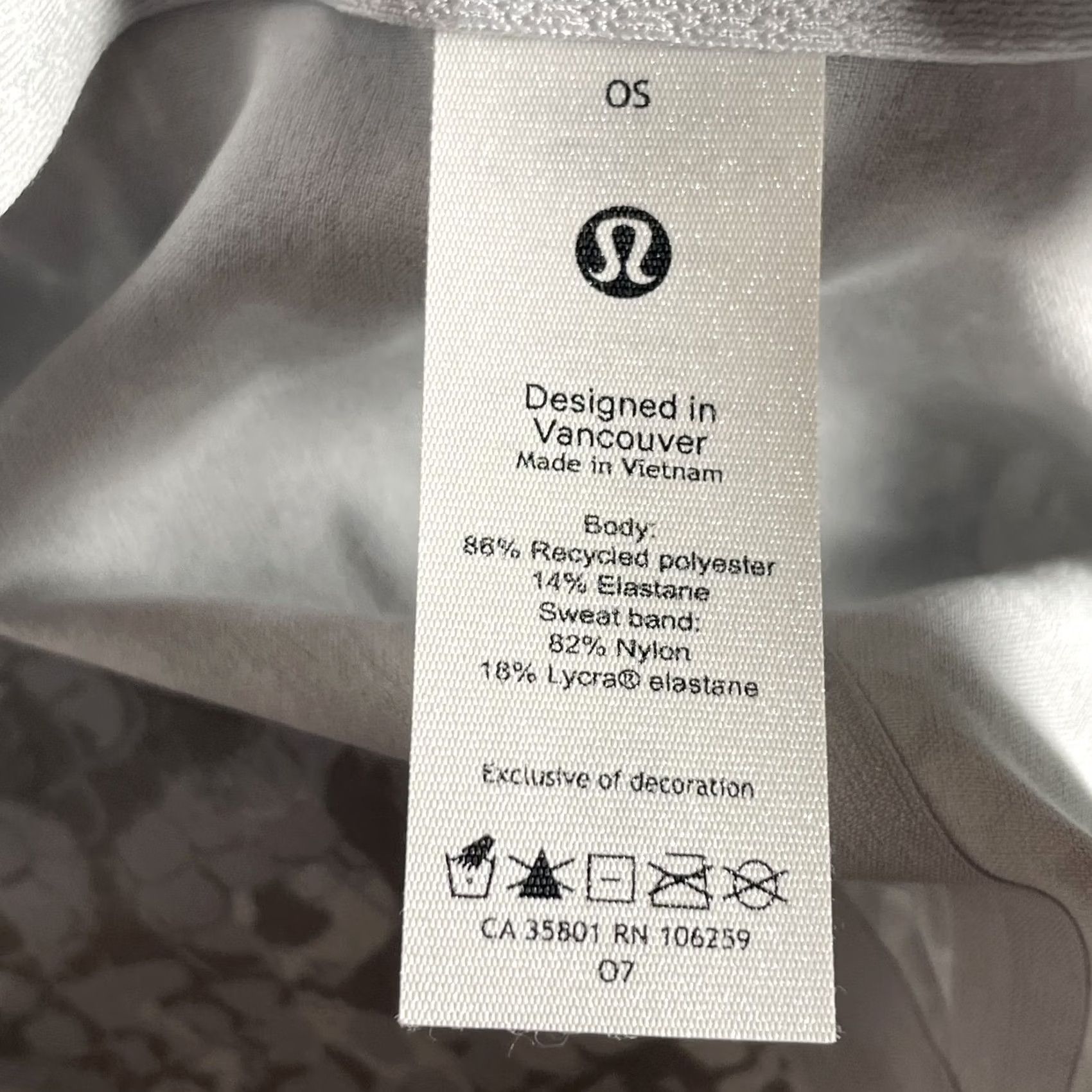 Lululemon VINTAGE? No. Size ONE SIZE - 7 Thumbnail