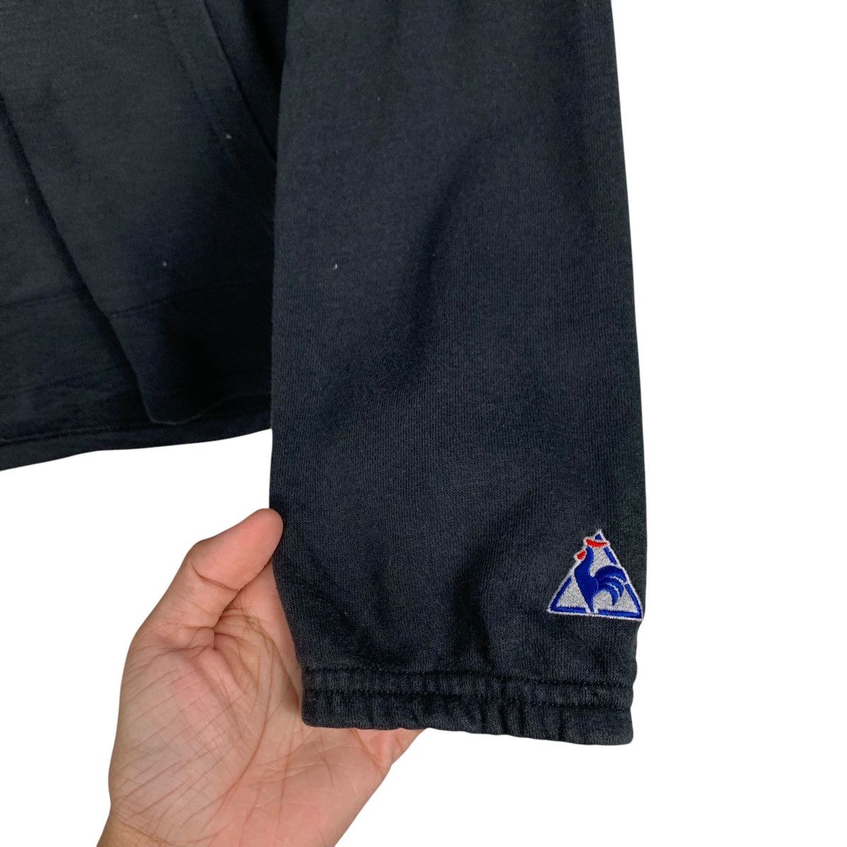 Le Coq Sportif LE COQ SPORTIF Big Logo Pullover Hoodies #1590-C71 Size L / US 10 / IT 46 - 12 Thumbnail