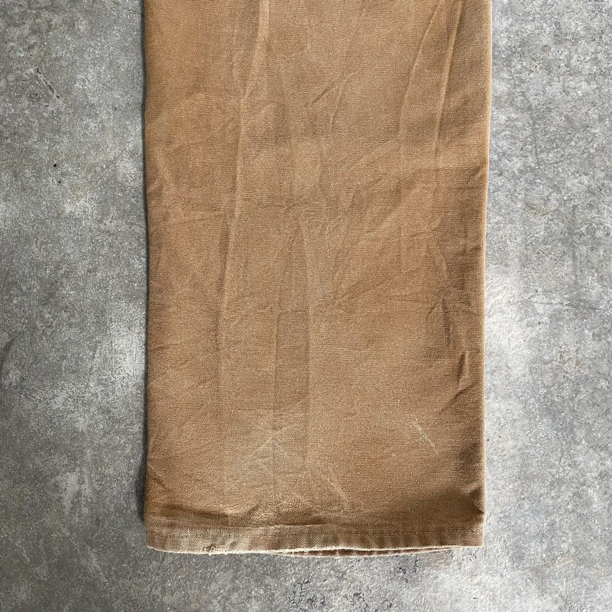 Carhartt Vintage Carhartt Double Knee Faded Tan Carpenter Pants Size US 39 - 19 Thumbnail