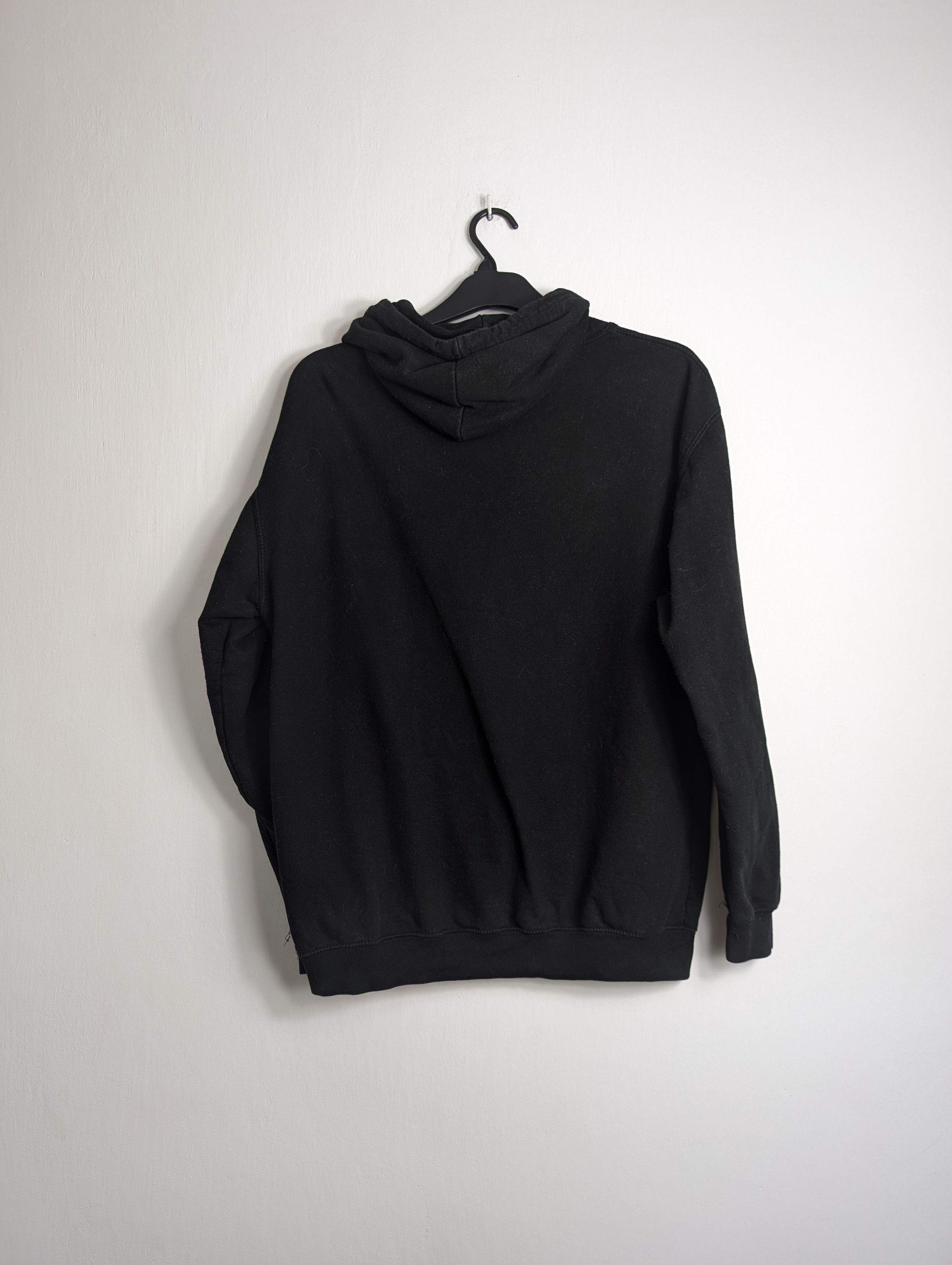 Vintage Bearhug Artworks & Print Hoodie Black Streetwear Graphic Size US L / EU 52-54 / 3 - 5 Thumbnail