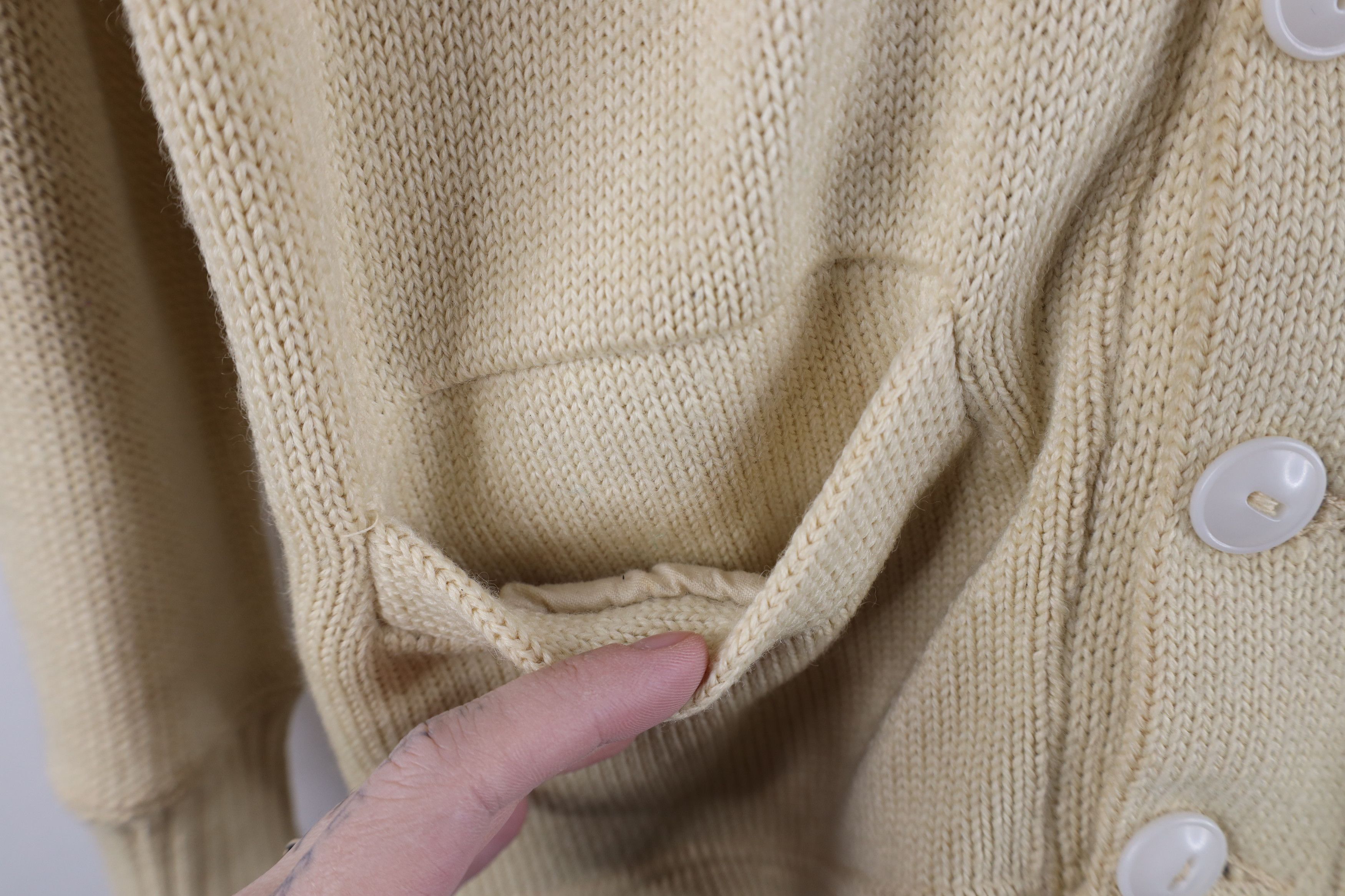 Vintage Vintage 50s Streetwear Letterman Cardigan Sweater USA Size US L / EU 52-54 / 3 - 5 Thumbnail
