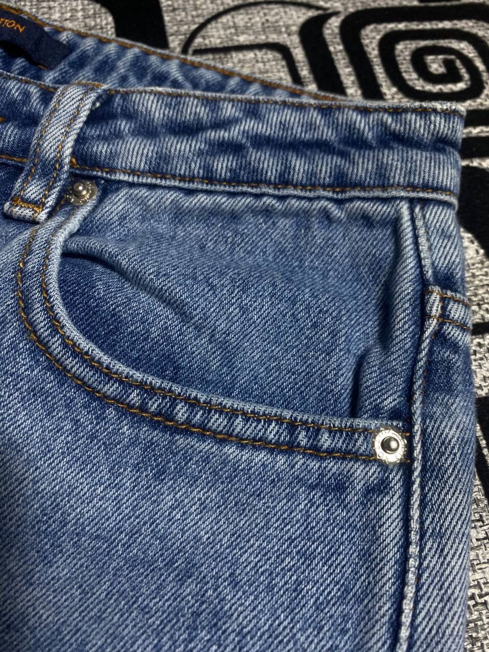 Japanese Brand Crazy Crash Dirty Baggy Faded Jean Japan Avant Garde Style Size US 28 / EU 44 - 11 Thumbnail
