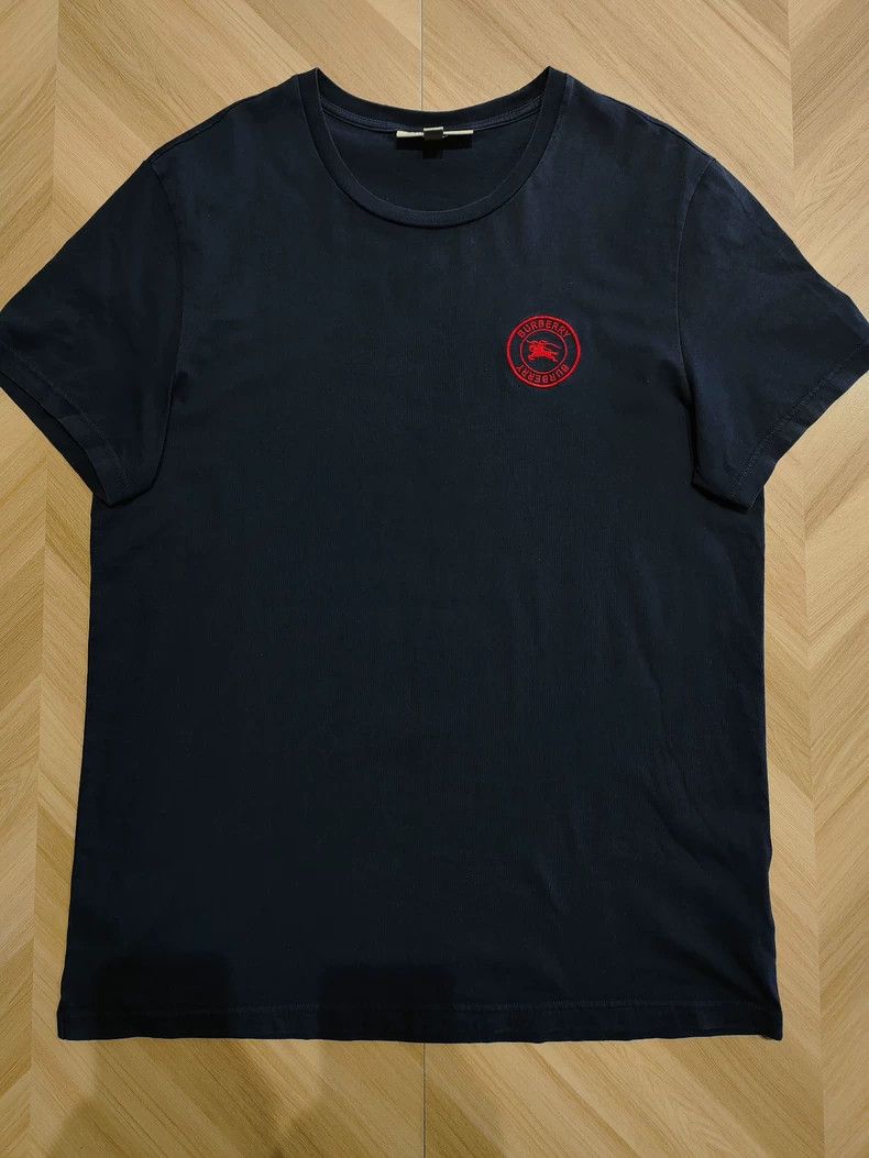 Burberry Burberry Black Short Sleeve T-shirt-yf Size US L / EU 52-54 / 3 - 1 Thumbnail